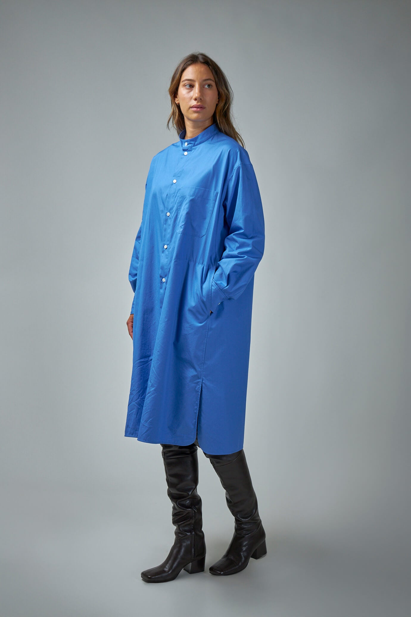 Officer Collar Dress