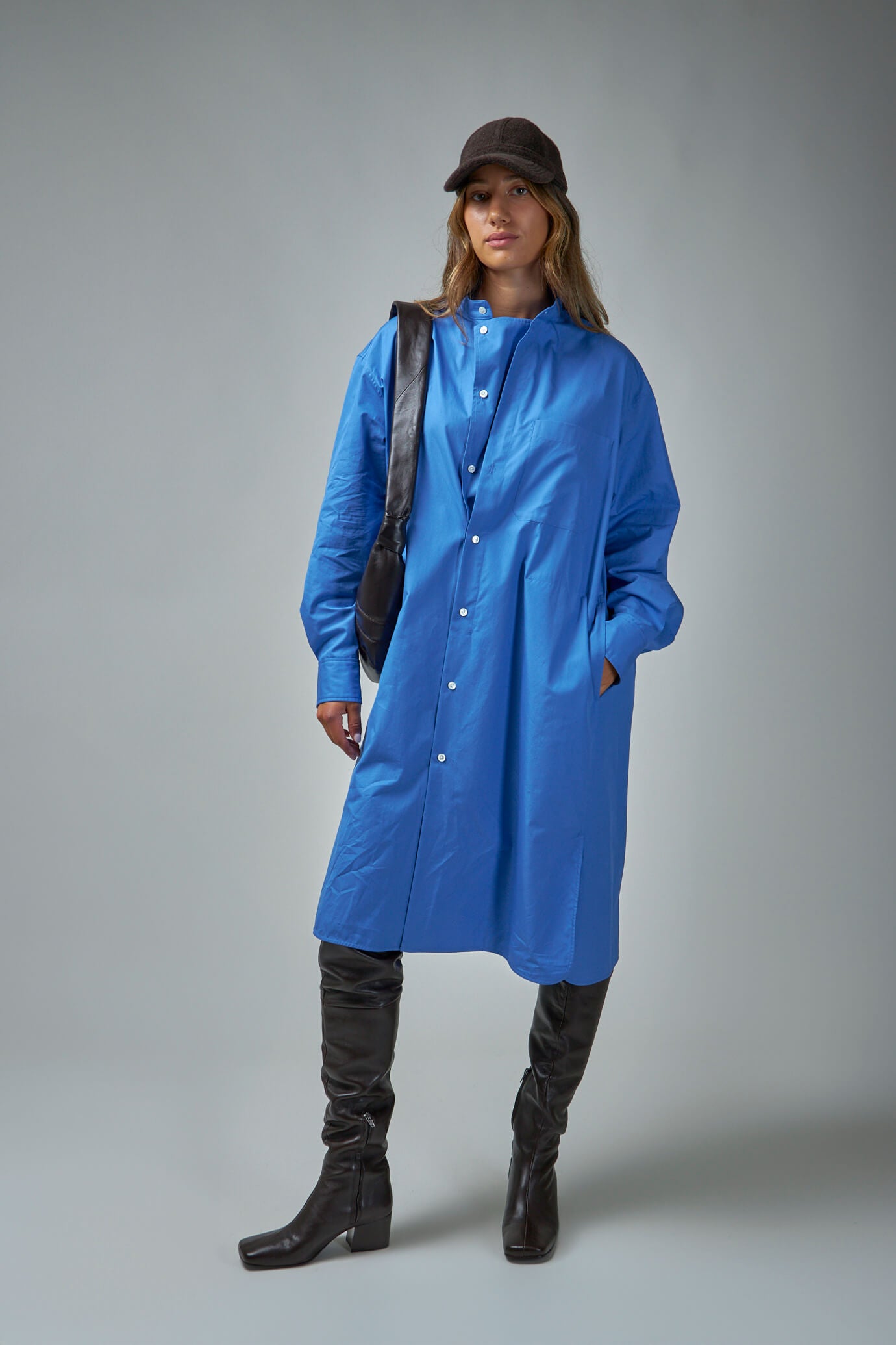 Officer Collar Dress