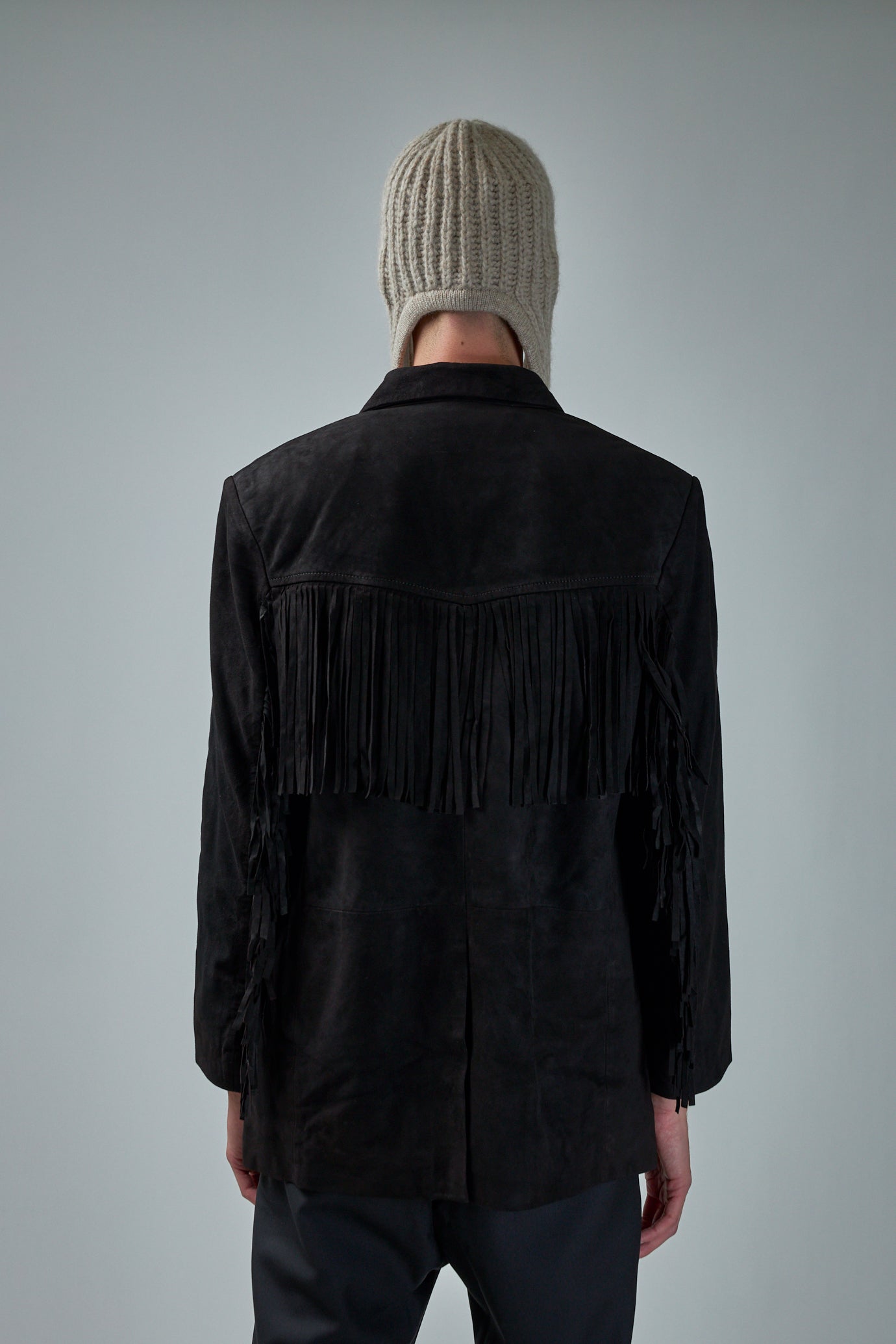 Rash Fringe Jacket Suede