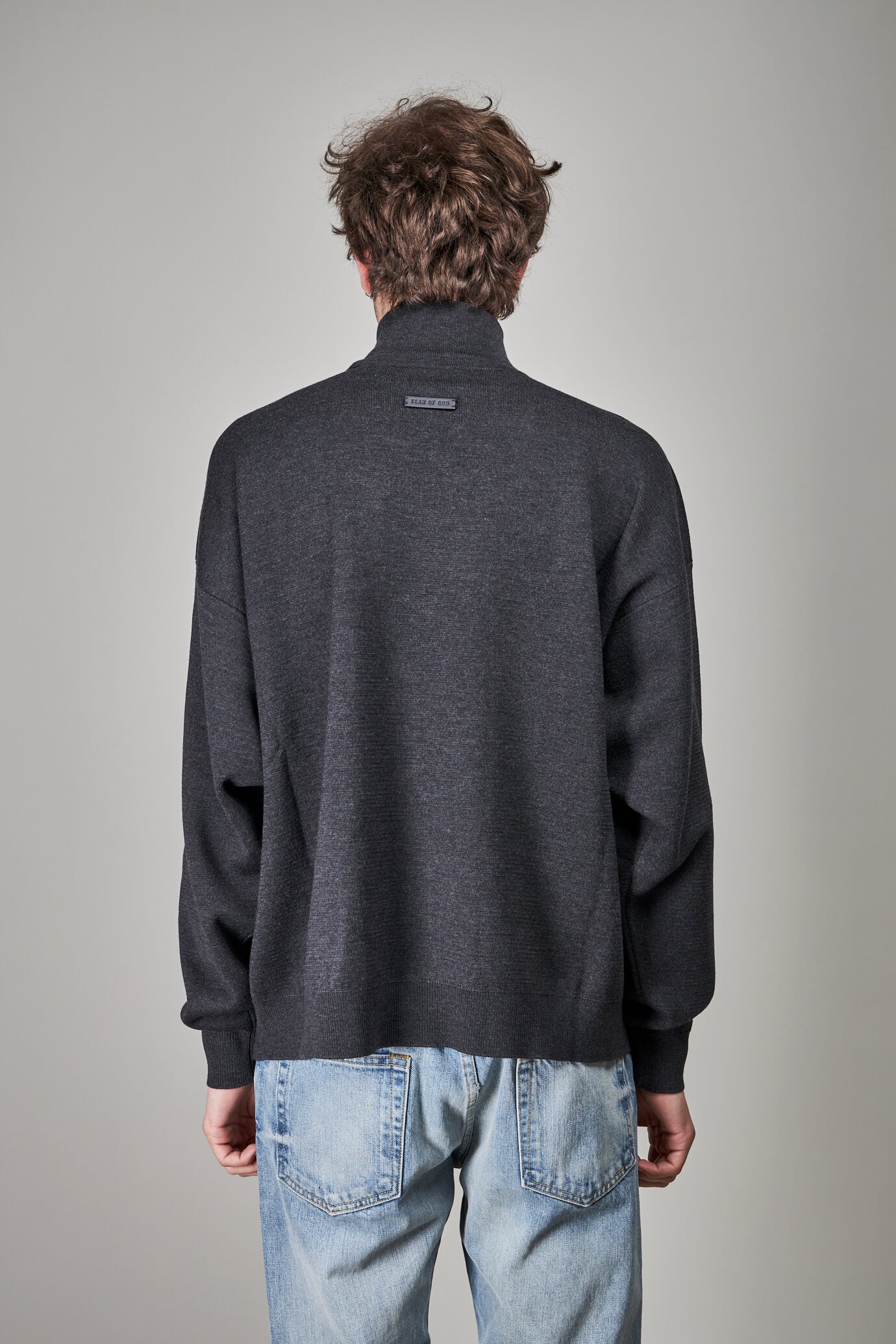 Eternal Lt. Wt. Merino Turtleneck, black