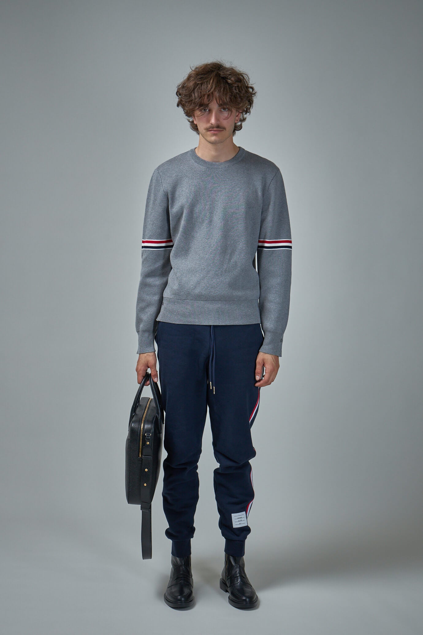 Milano Stitch Crewneck Pull