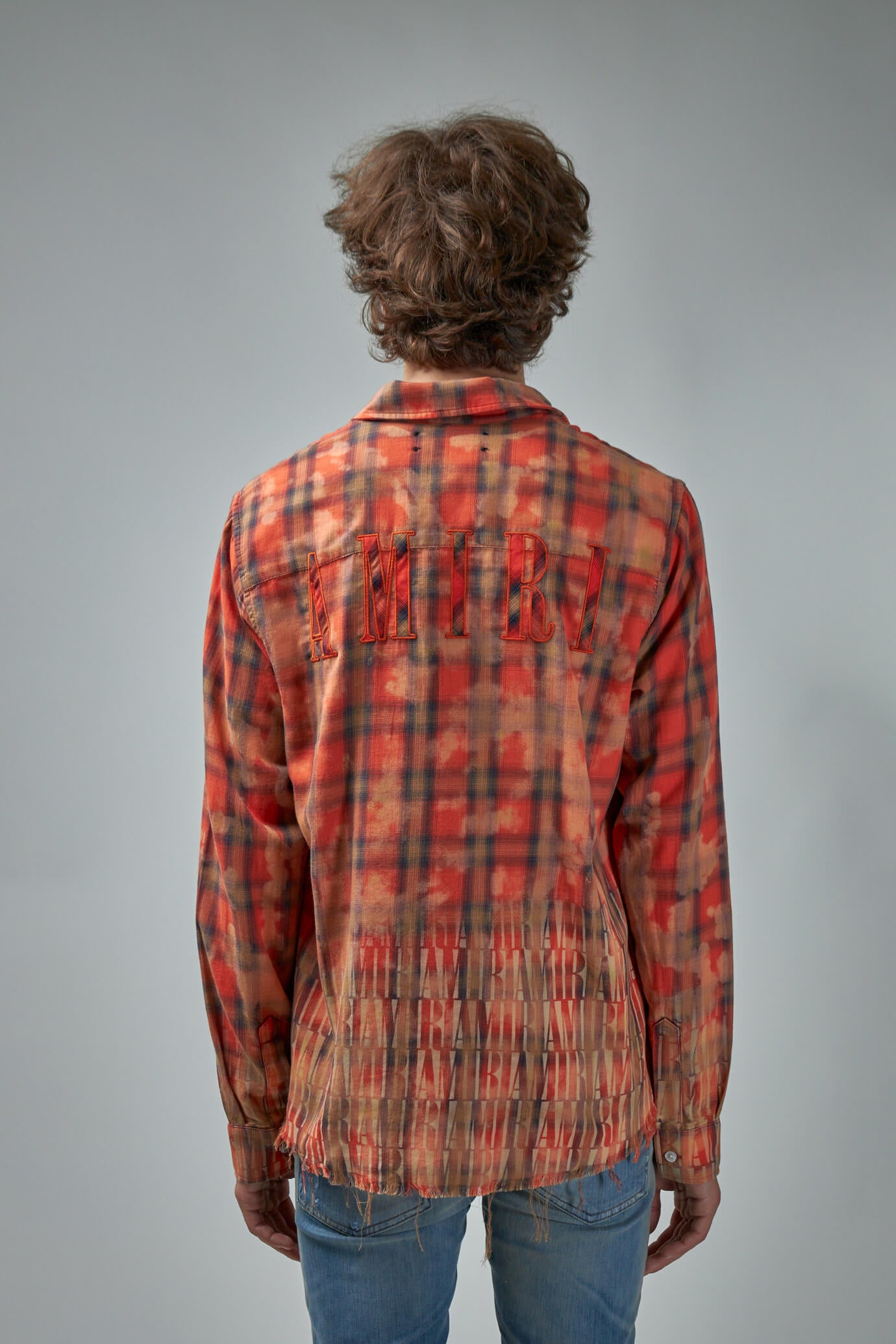 Bleach Amiri Logo Flannel