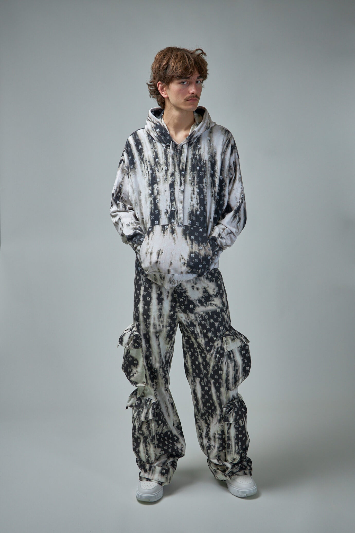 Bleached MA Paisley Hoodie