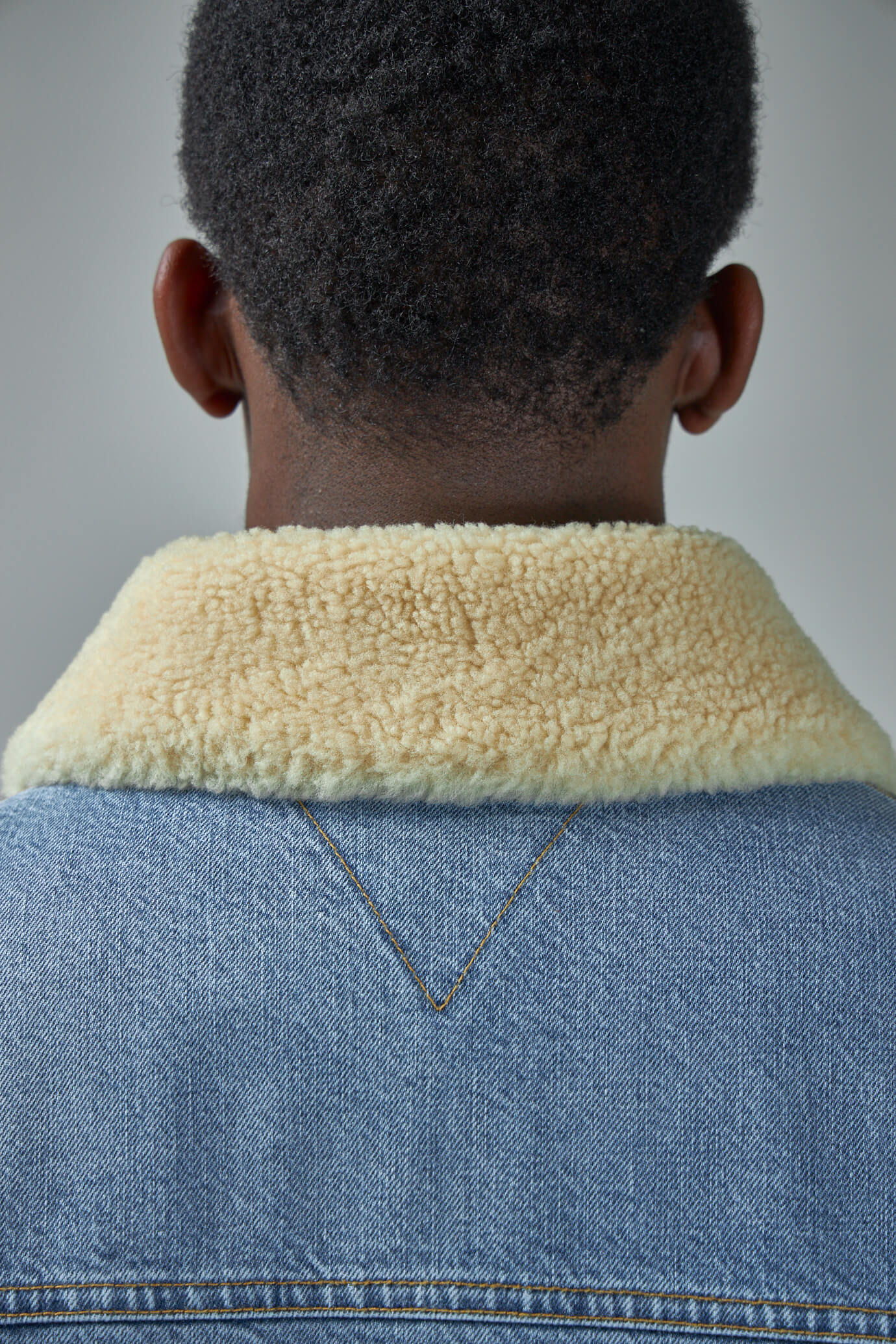 Blouson Shearling & Denim