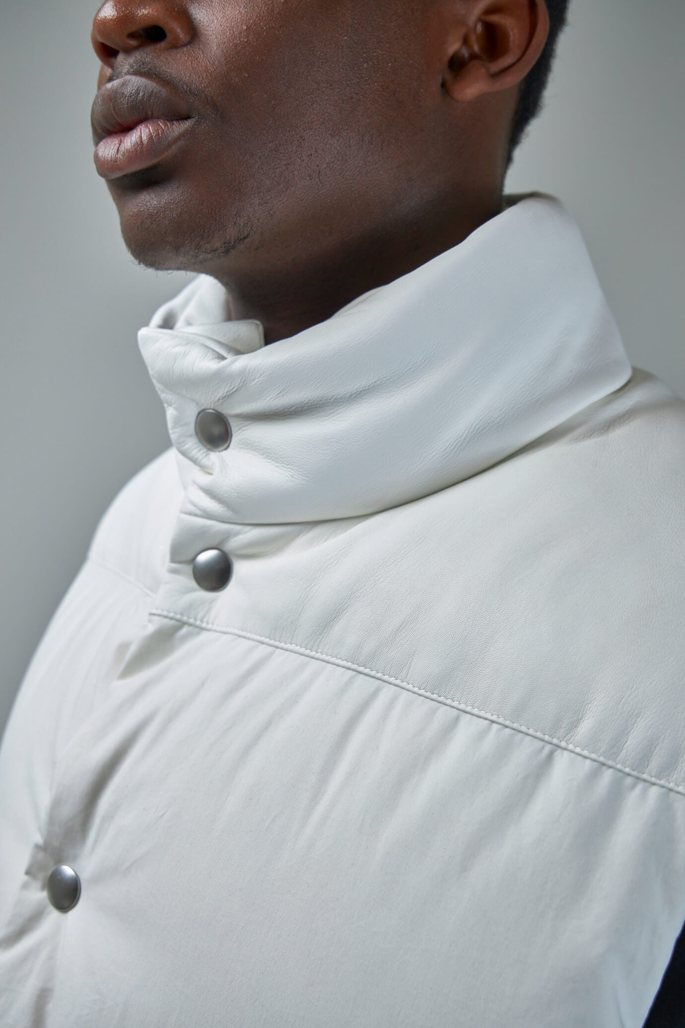 Gilet Organic Frosted Poplin