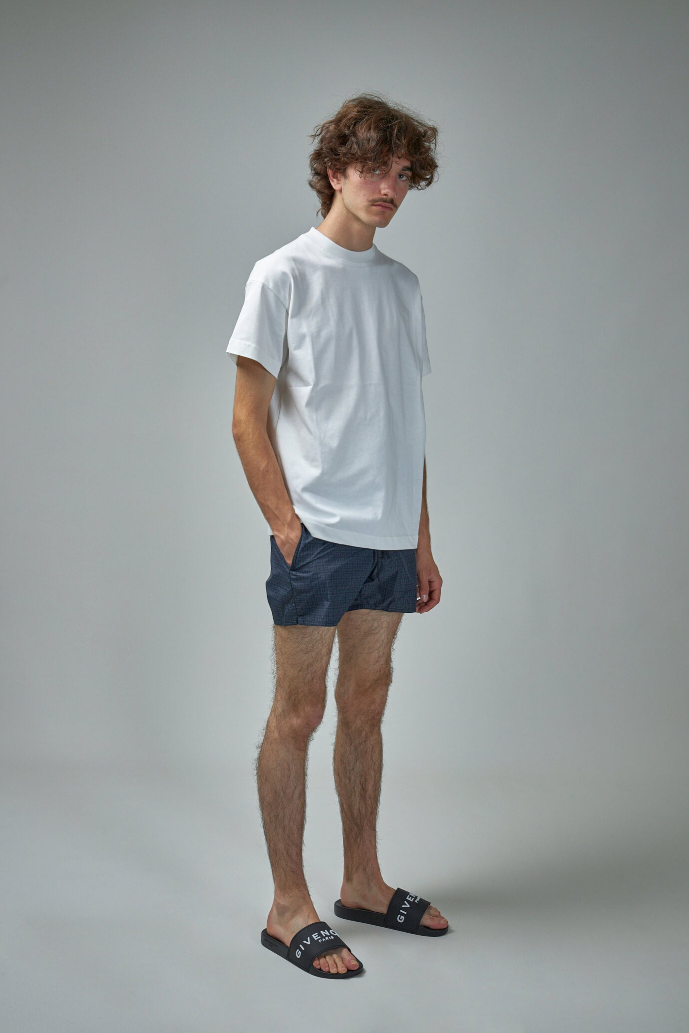 Allover Logo Swimshorts