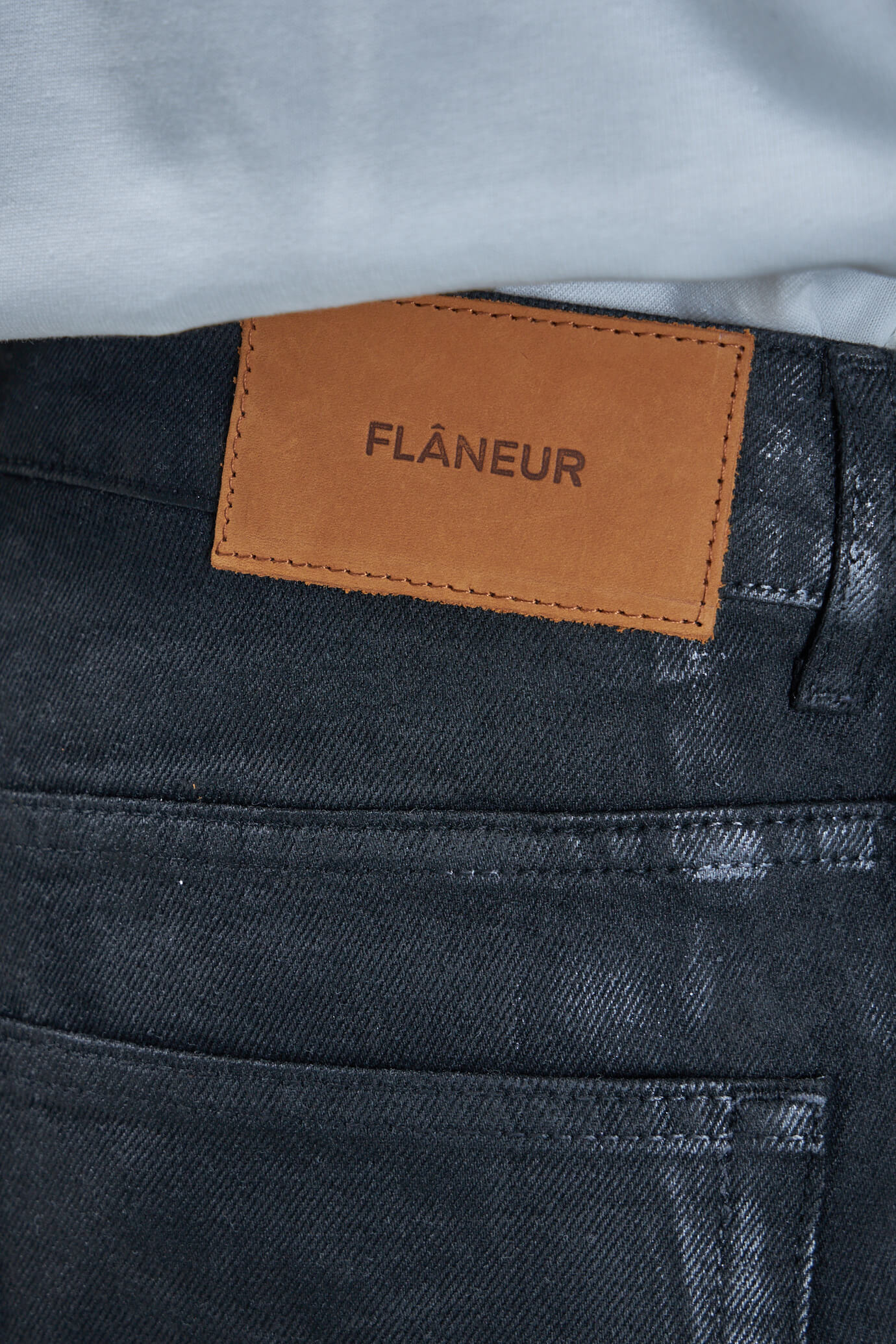 Waxed Metropole Jeans