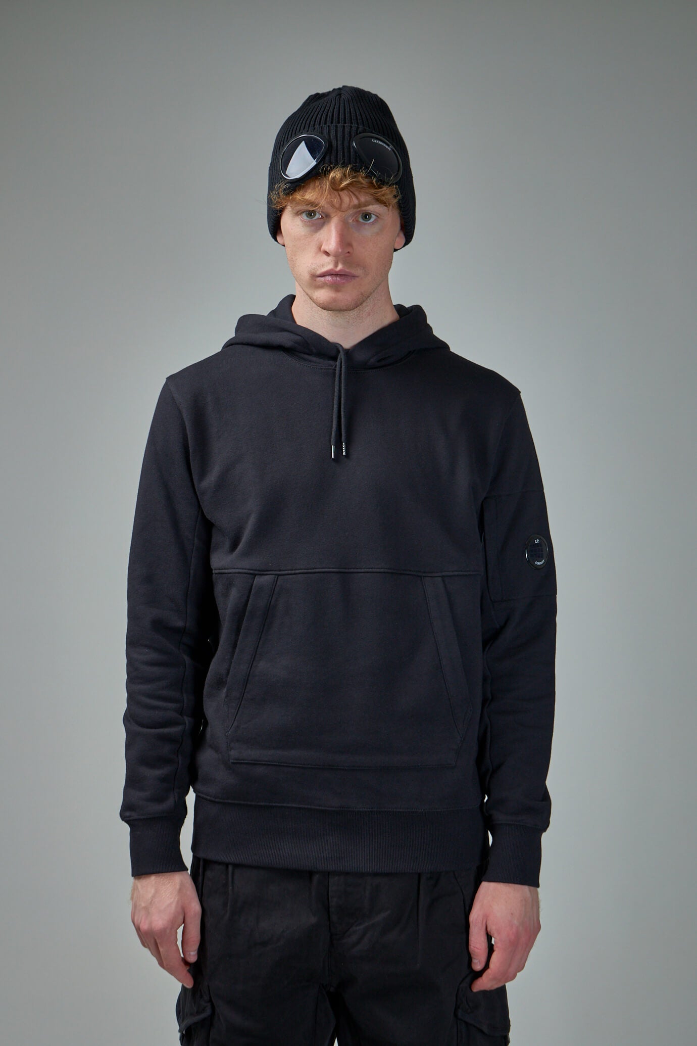 Cp company lens store hoodie