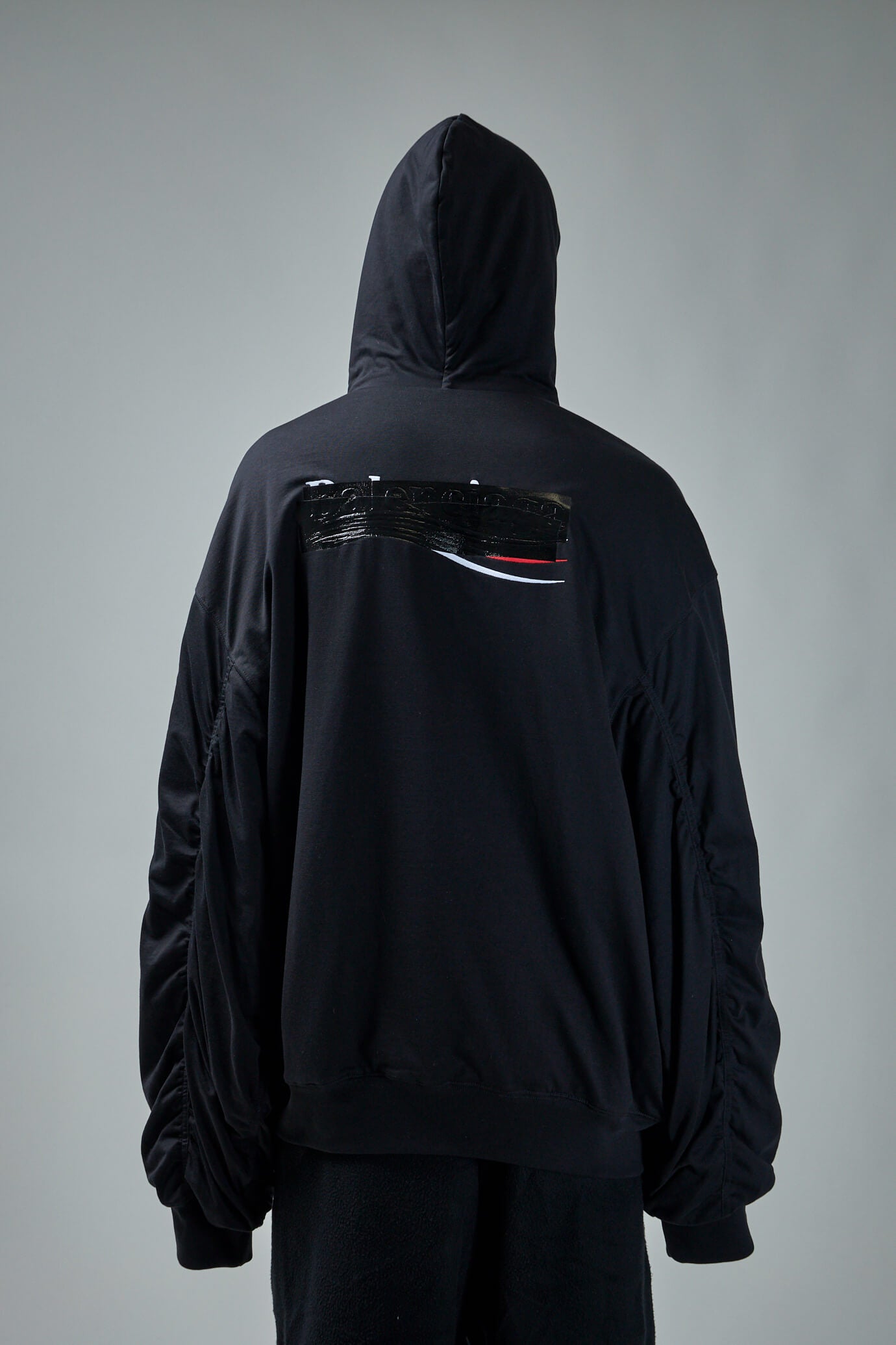 Padded Bomber Hoodie