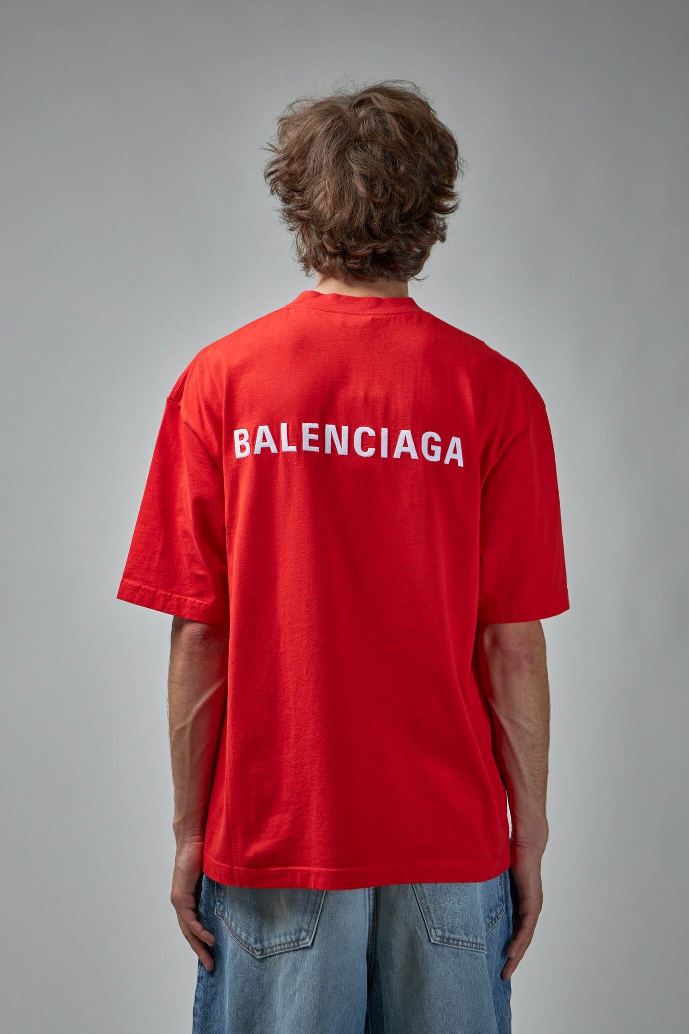 Balenciaga embroidery logo T-shirt