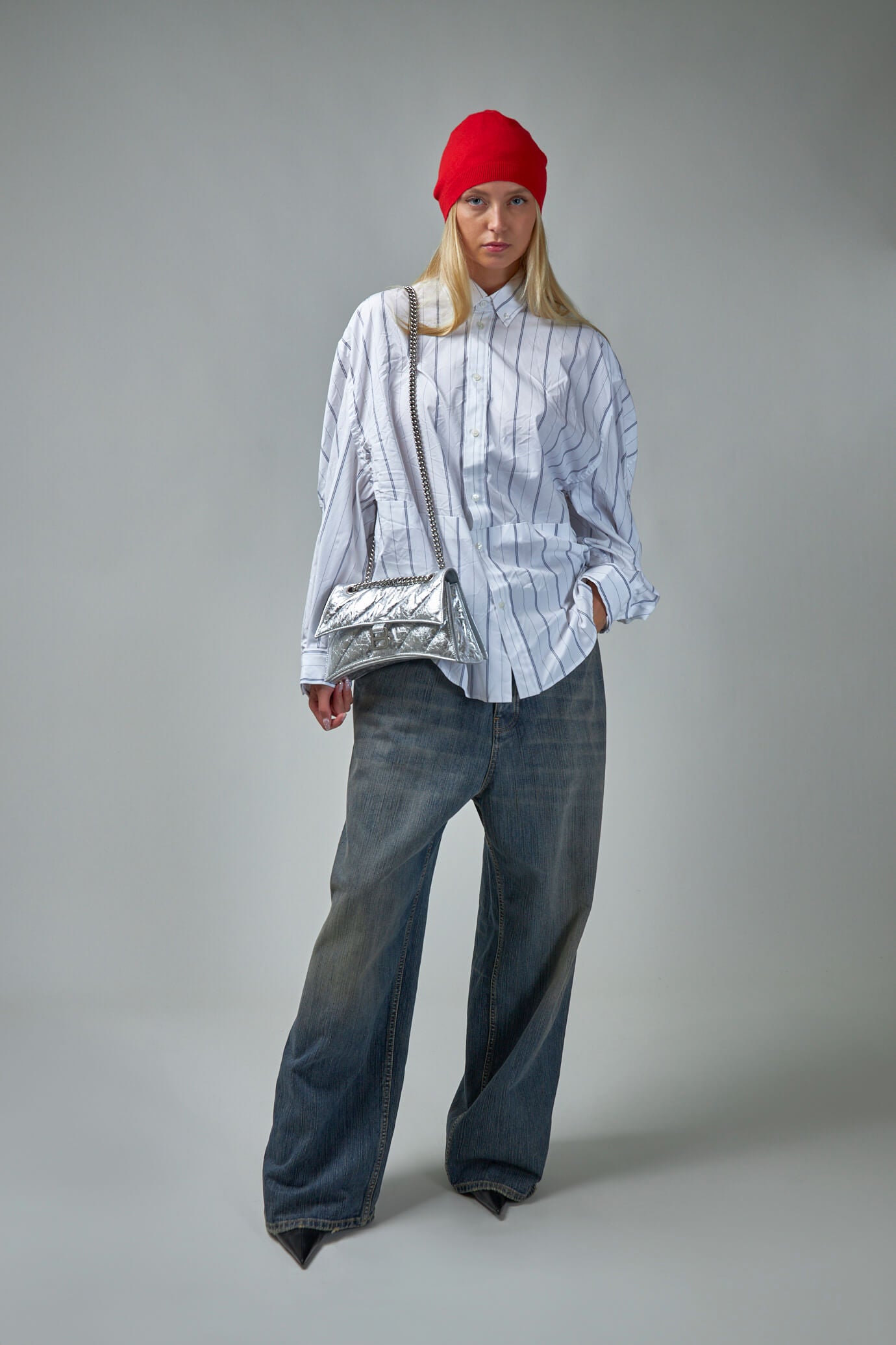 Twisted Sleeve Shirt