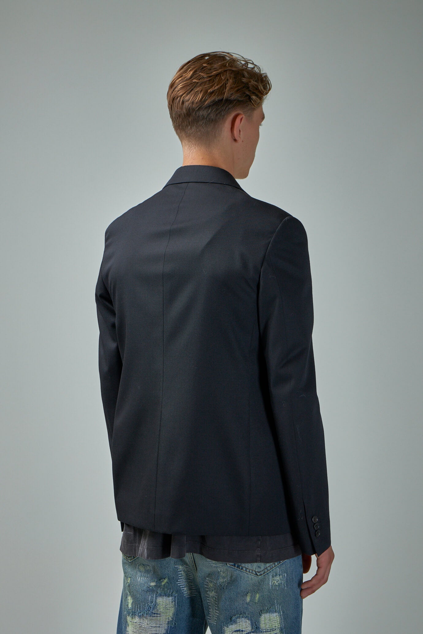 Strap Relax Suit Blazer Jacket