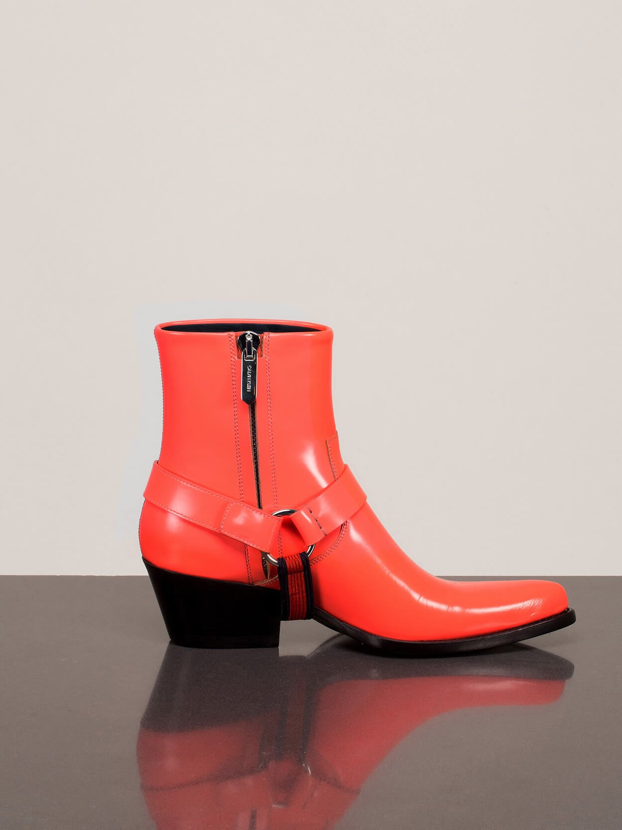 Calvin klein hot sale pink boots