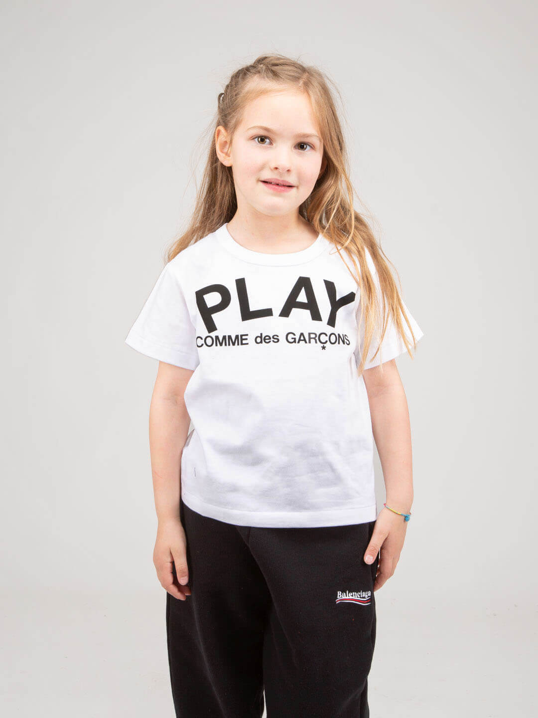 CDG Kids T-shirt Knit white –