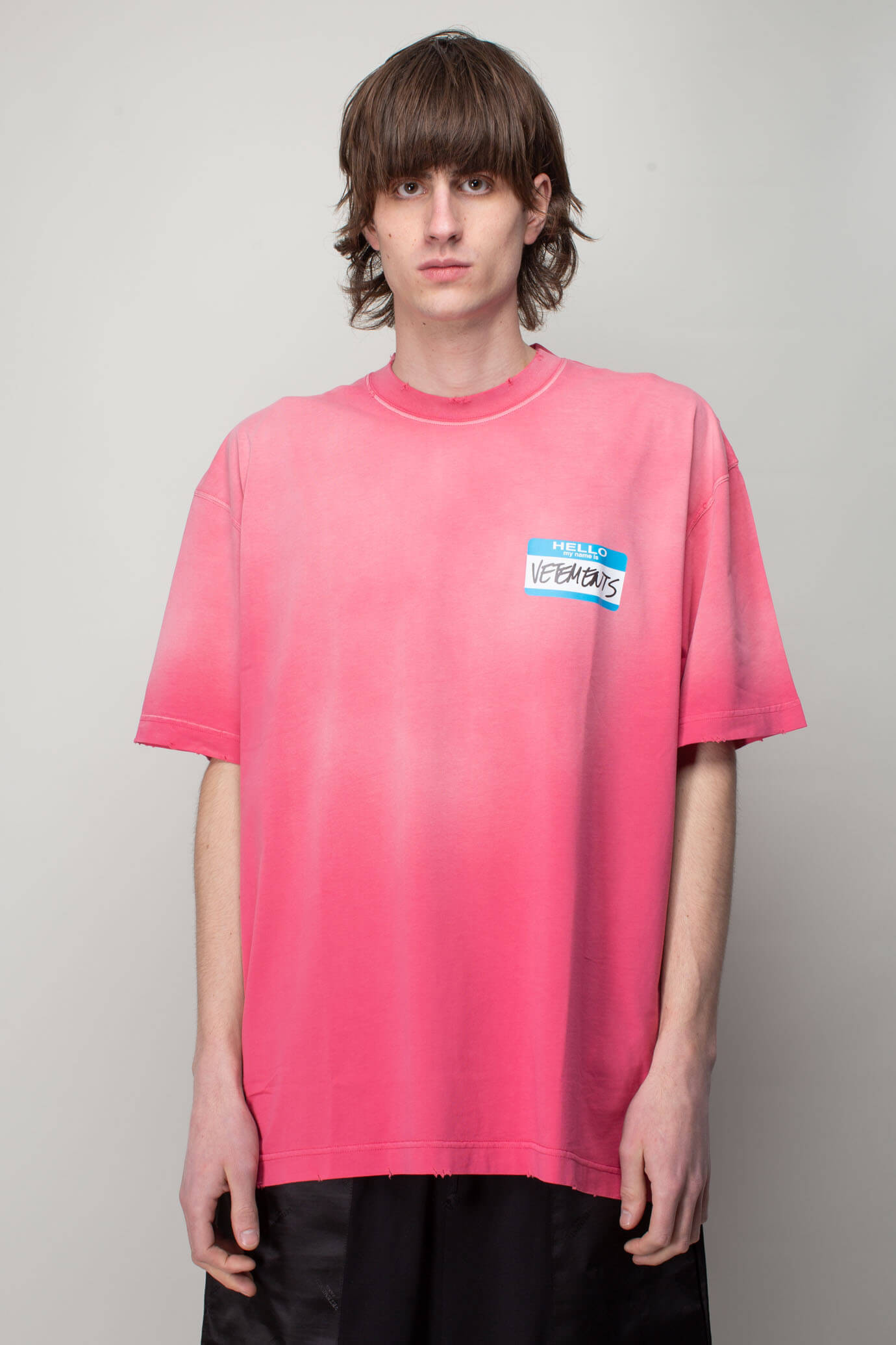 新品《 VETEMENTS 》My Name Is Faded Tee S新品未使用