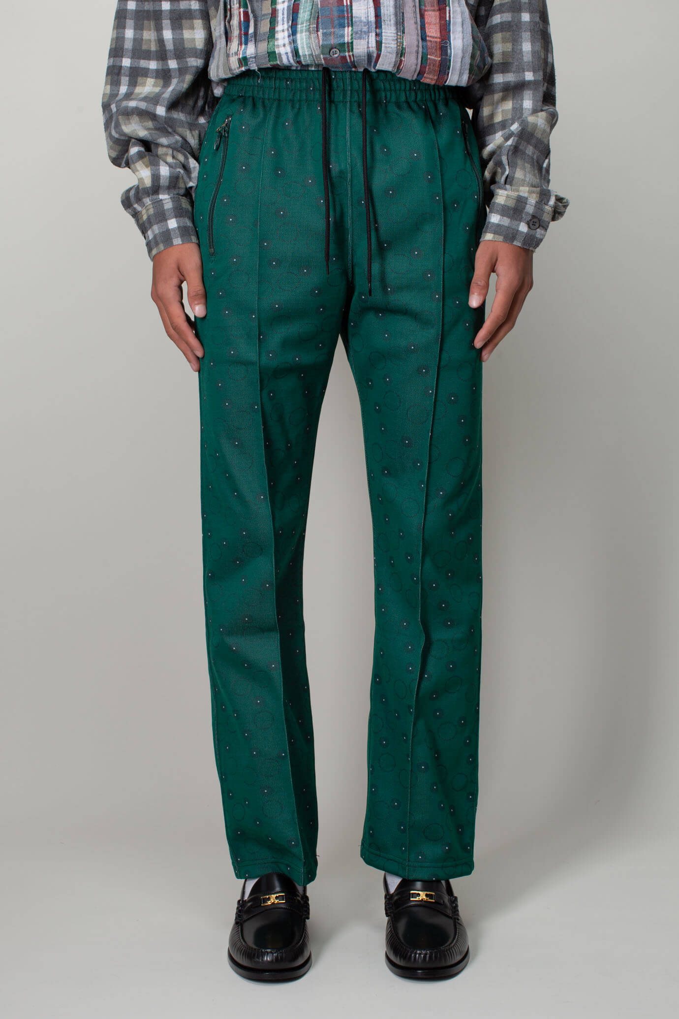 Needle Track Pant Poly Jq. Bias Plaid 4rEge-m40516518808 ...