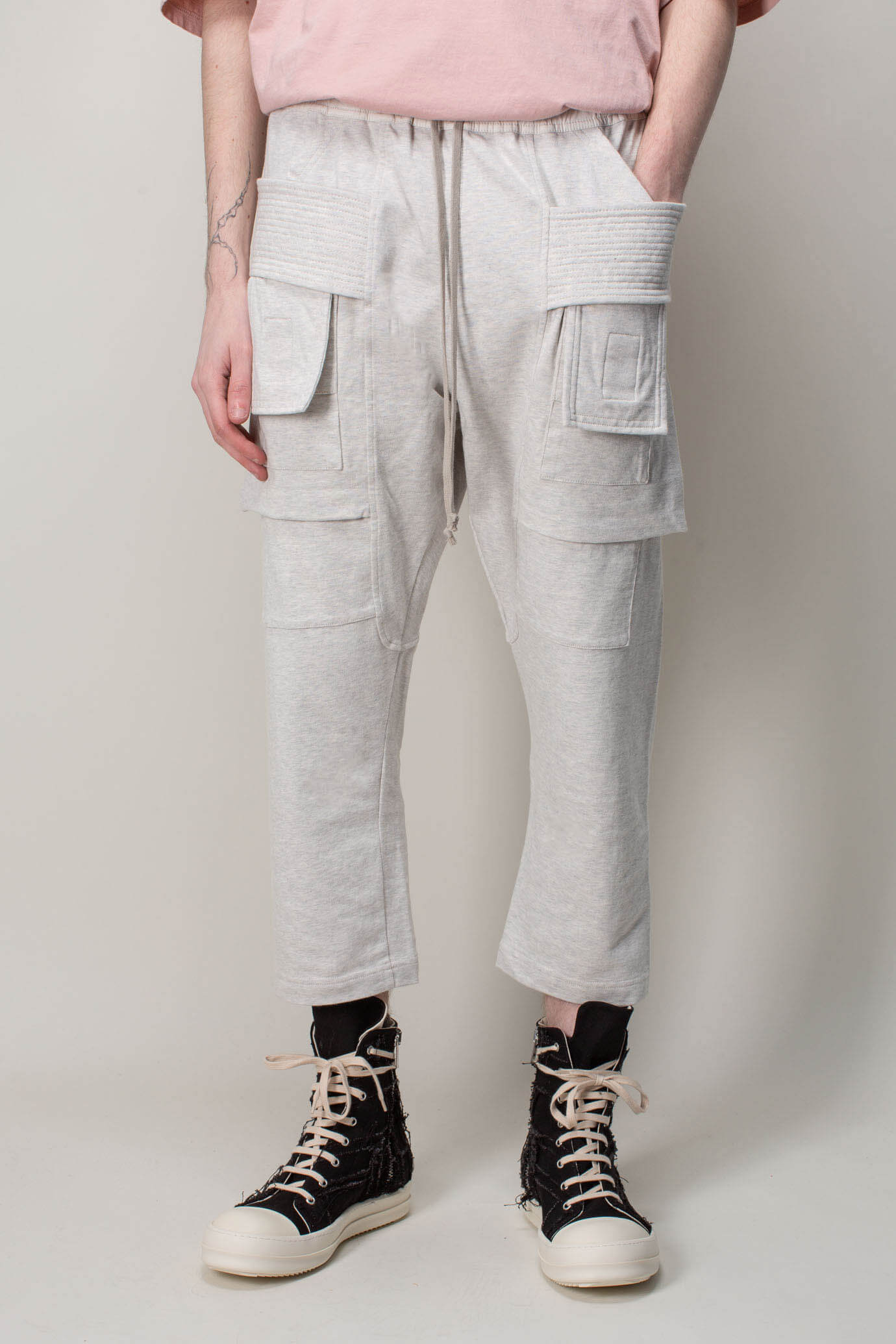 Creatch Cargo Cropped Drawstring LABELS