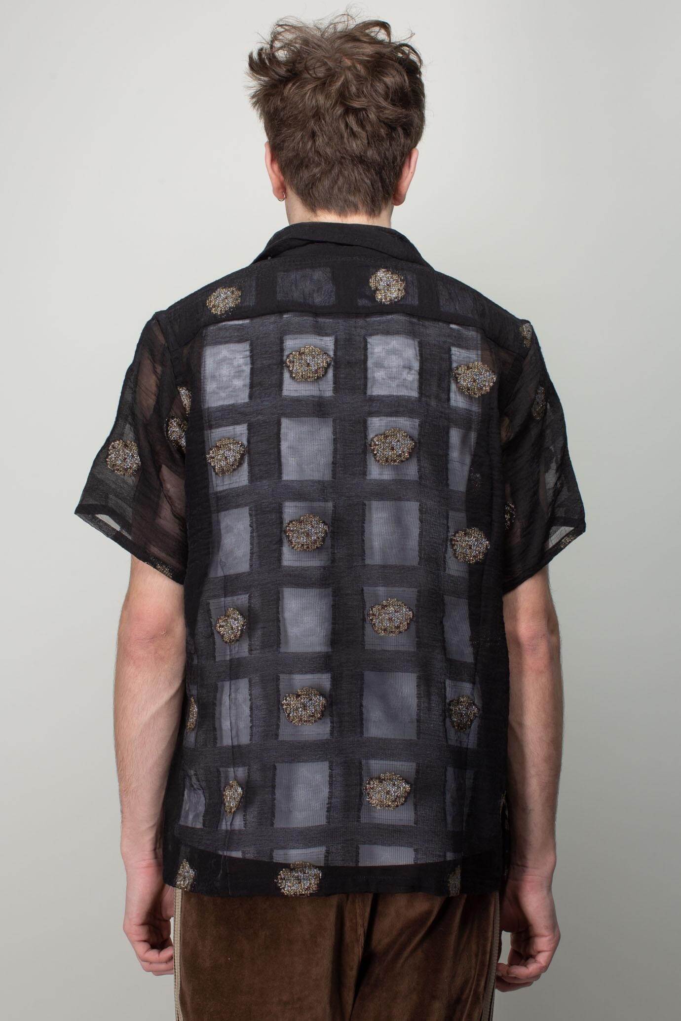 S/S One-Up Shirt - Oriental Lame Jq