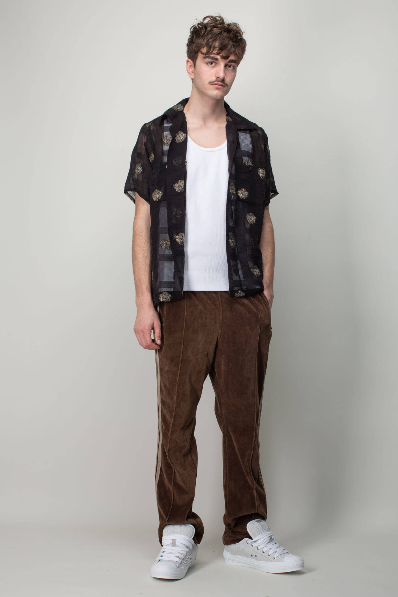 S/S One-Up Shirt - Oriental Lame Jq