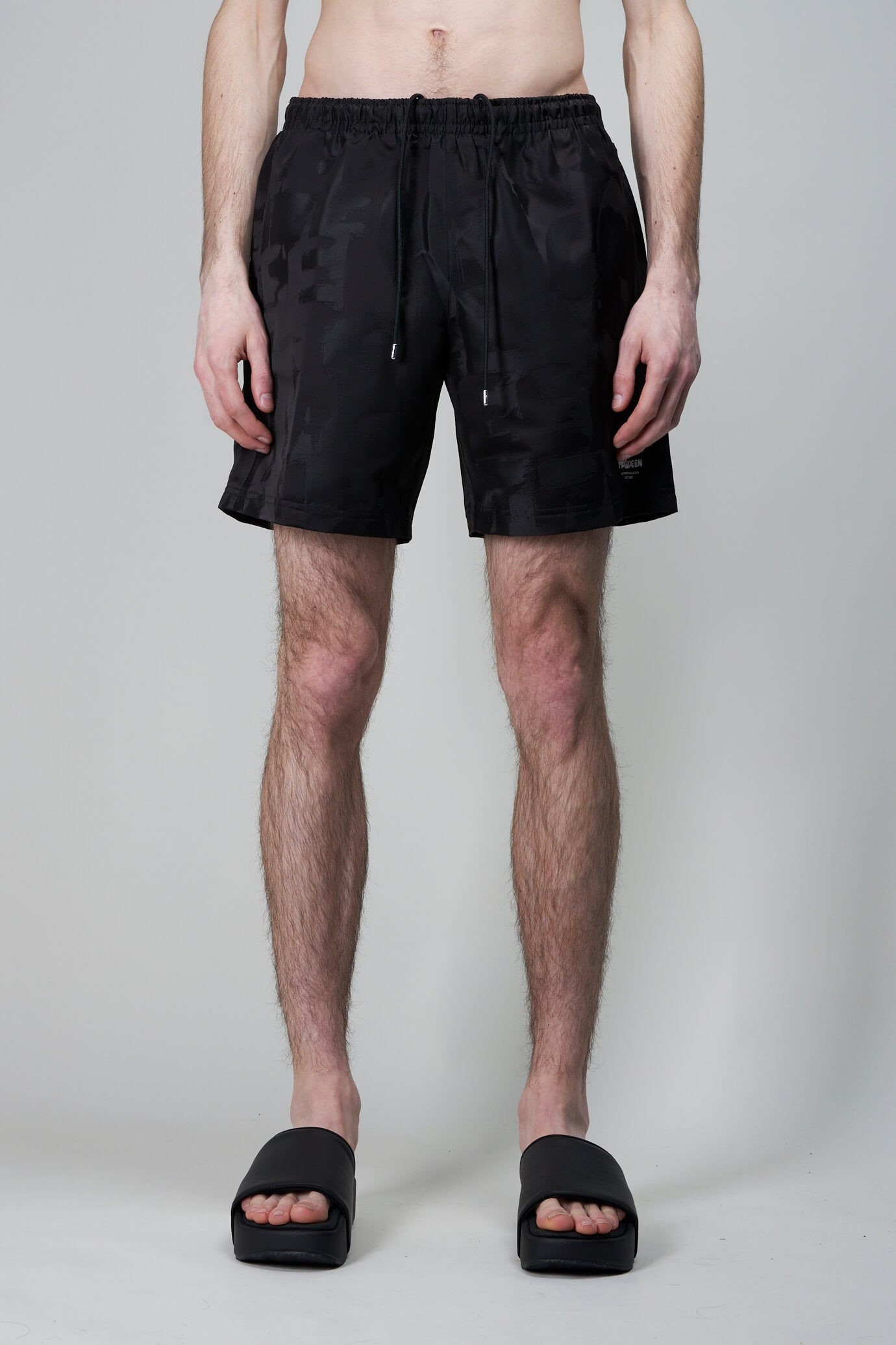 Swimwear, black ivory