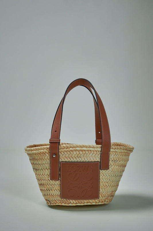 Basket Small Bag / natural tan