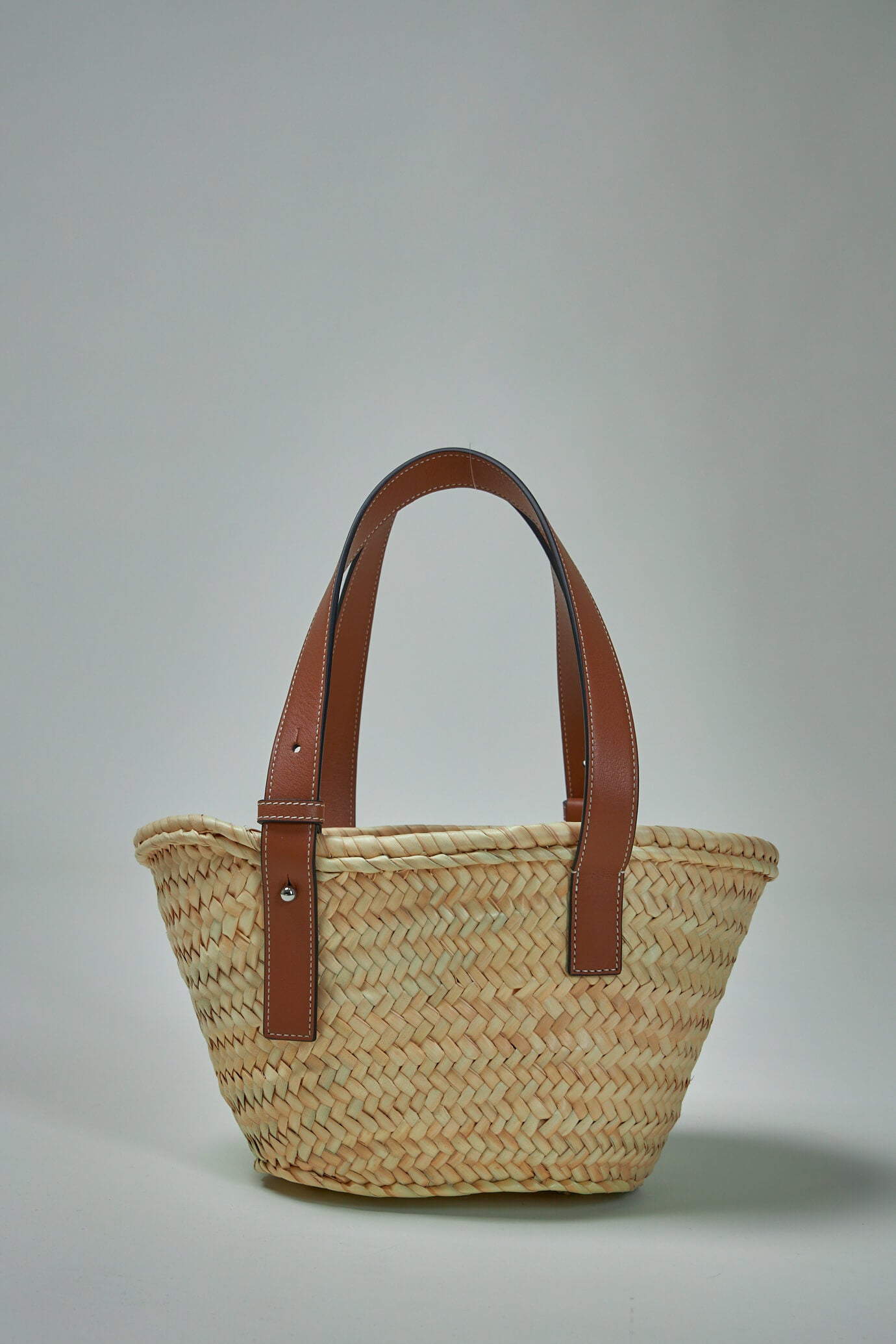 Basket Small Bag / natural tan