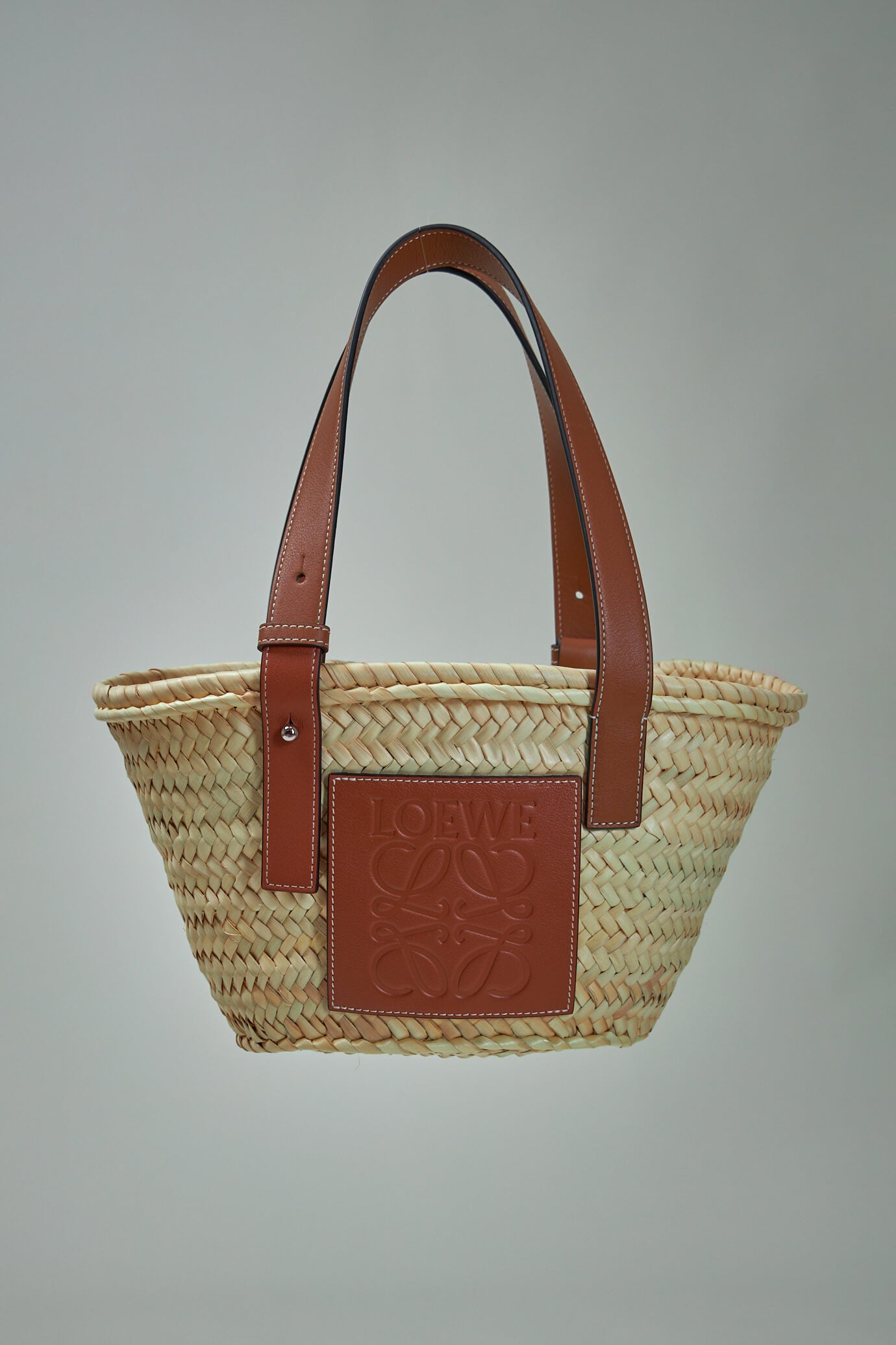 Basket Small Bag / natural tan