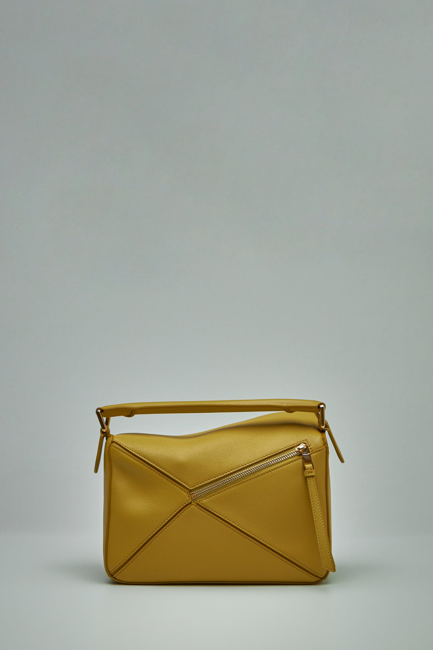 Loewe Small Puzzle Shoulder Bag in Yellow