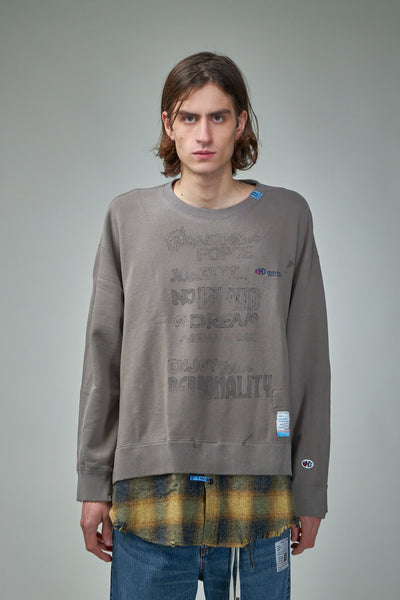 Maison Mihara Yasuhiro Shirt Combined Pullover – LABELS