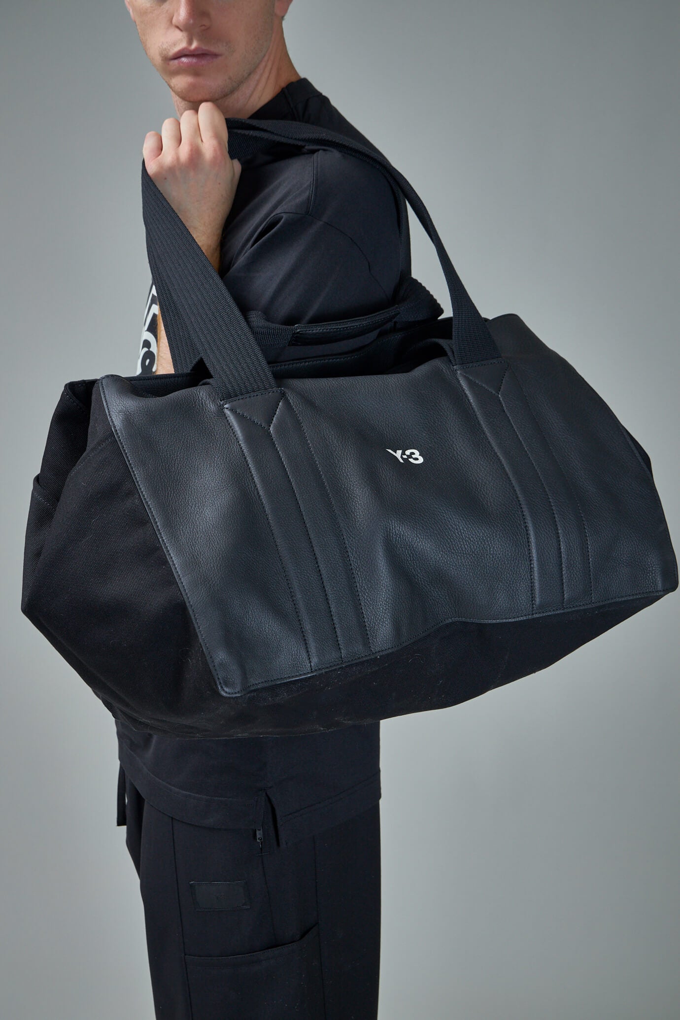 Y-3 Lux Gym Bag in Black