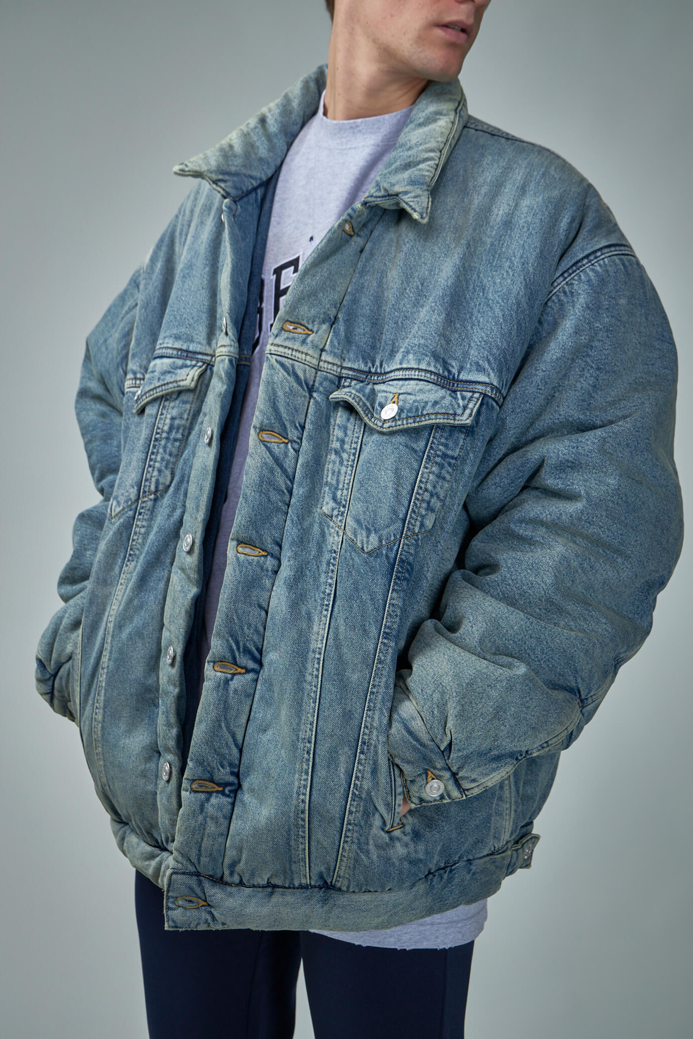 NULABEL PADDED WORK JACKET - ダウンジャケット