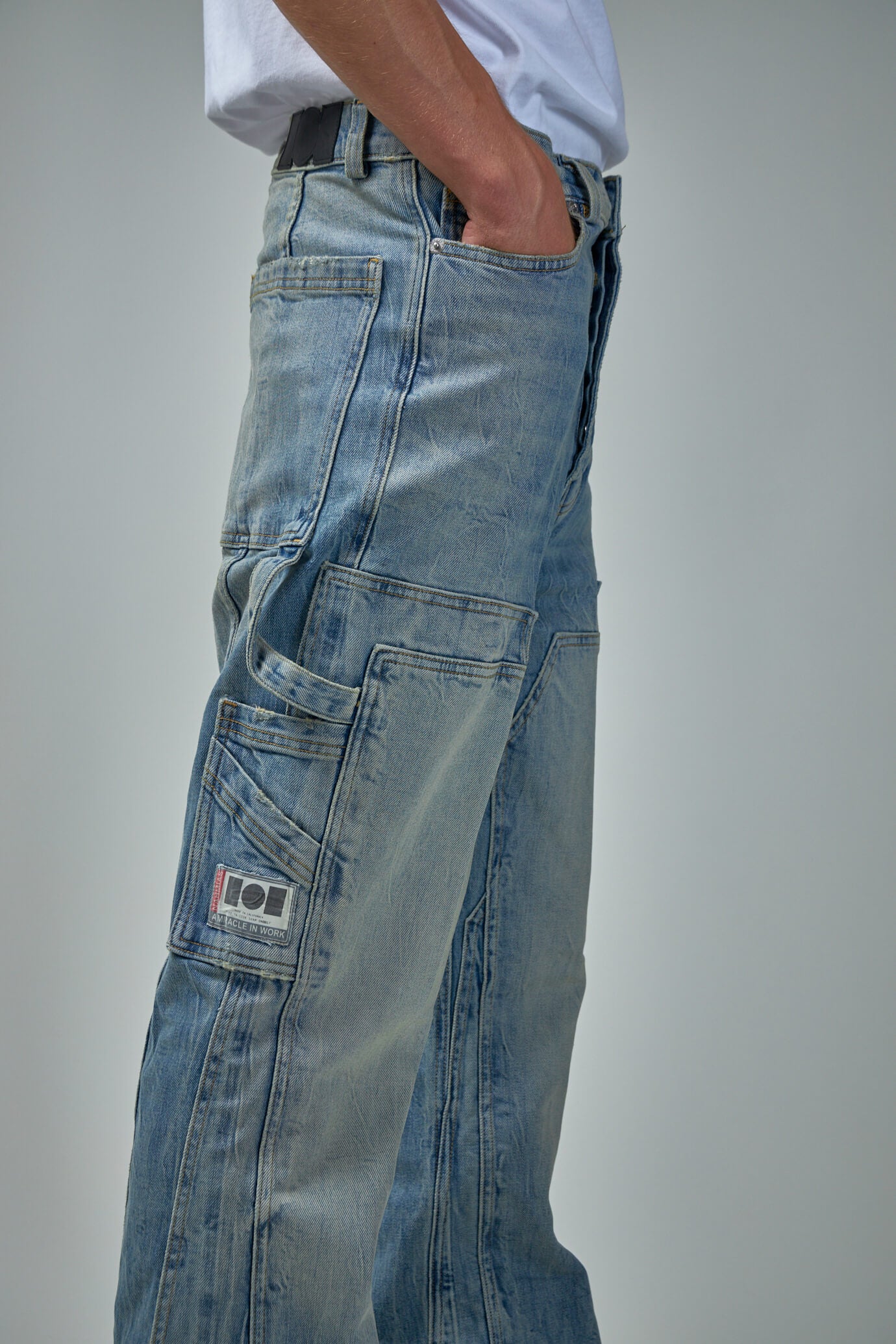 Worker - Jean baggy pour Homme