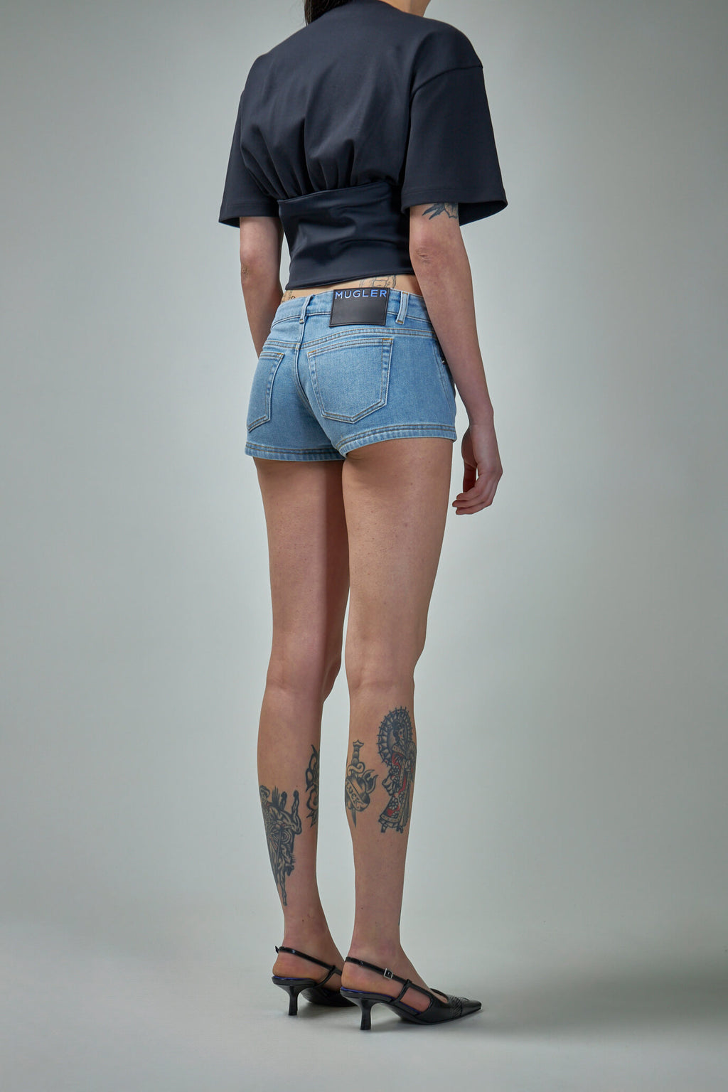 Cotton Denim Short L.