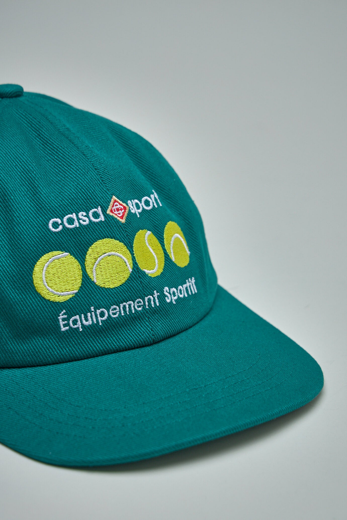 Casa Embroidered Cap Sport Tennis Balls