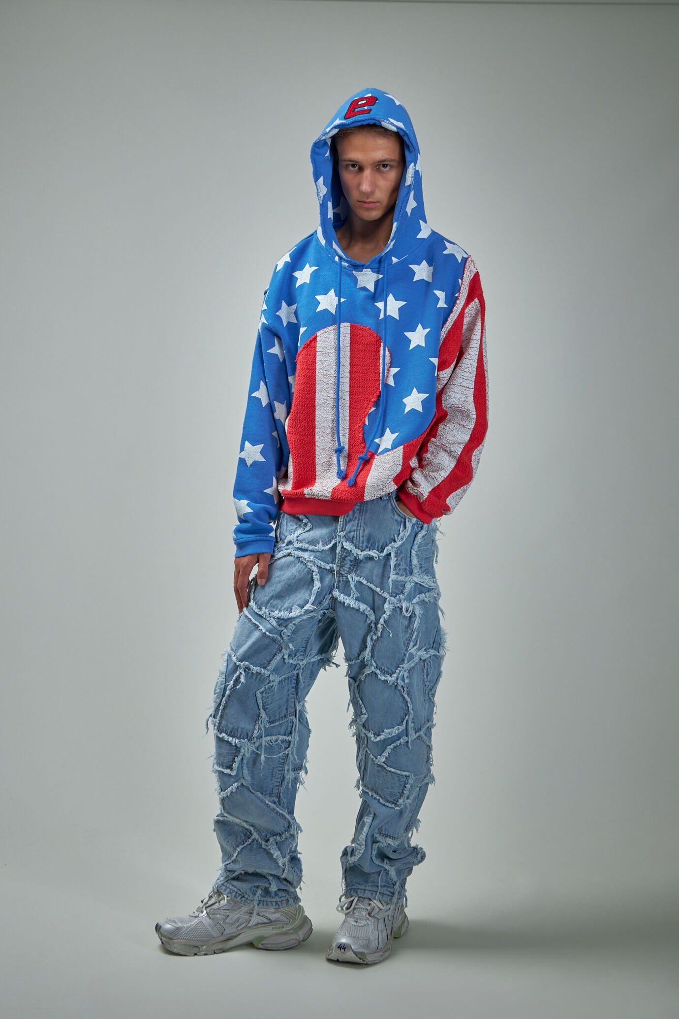 ERL Unisex Stars And Stripes Hood – LABELS