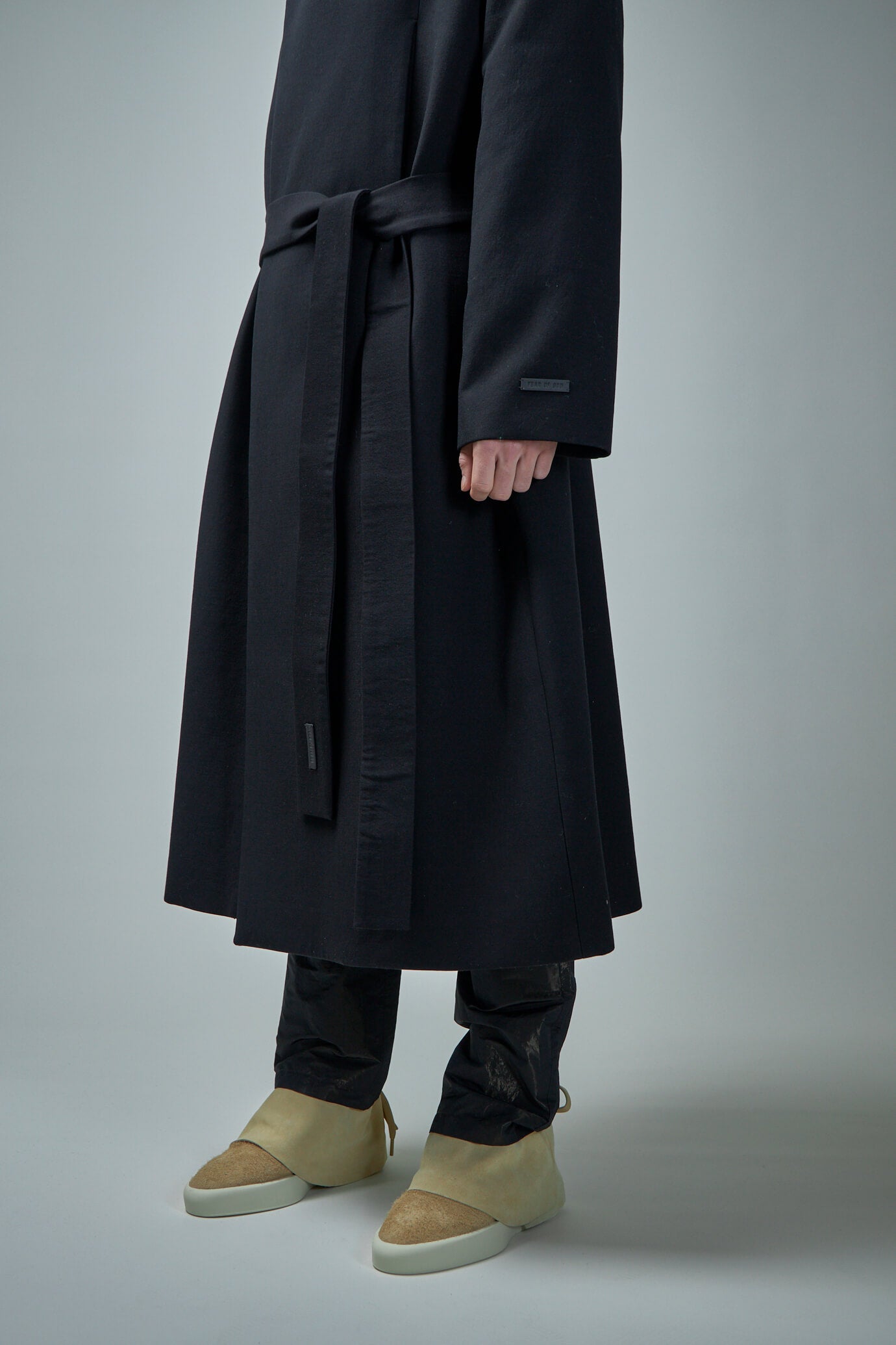 Stand Collar Relaxed Overcoat