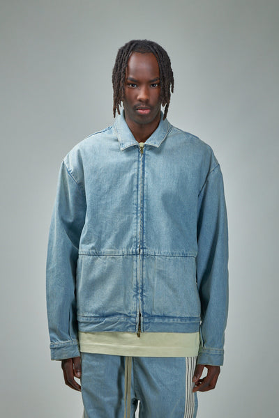 Fear Of God Essentials Denim Jacket Review & Sizing 