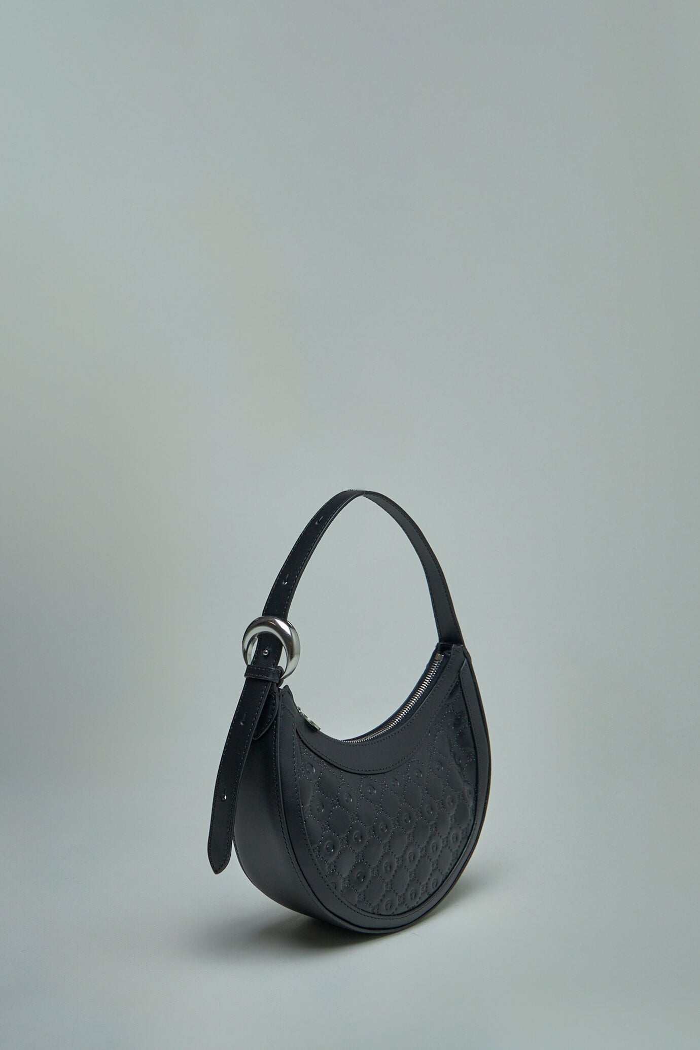 Embossed Leather Eclips Mini Bag