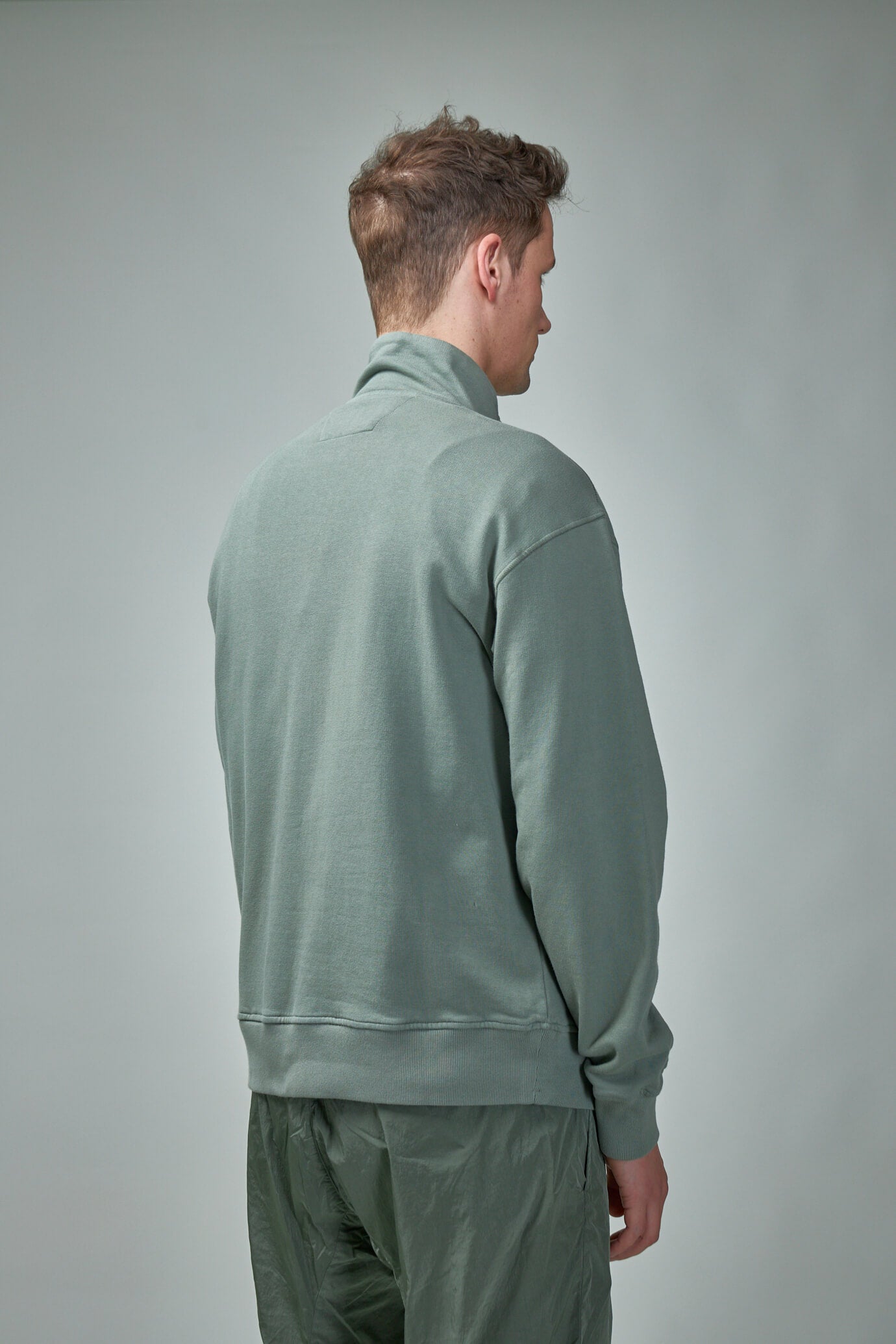 C.P. Company Cotton Fleece Zipped Sweatshirt