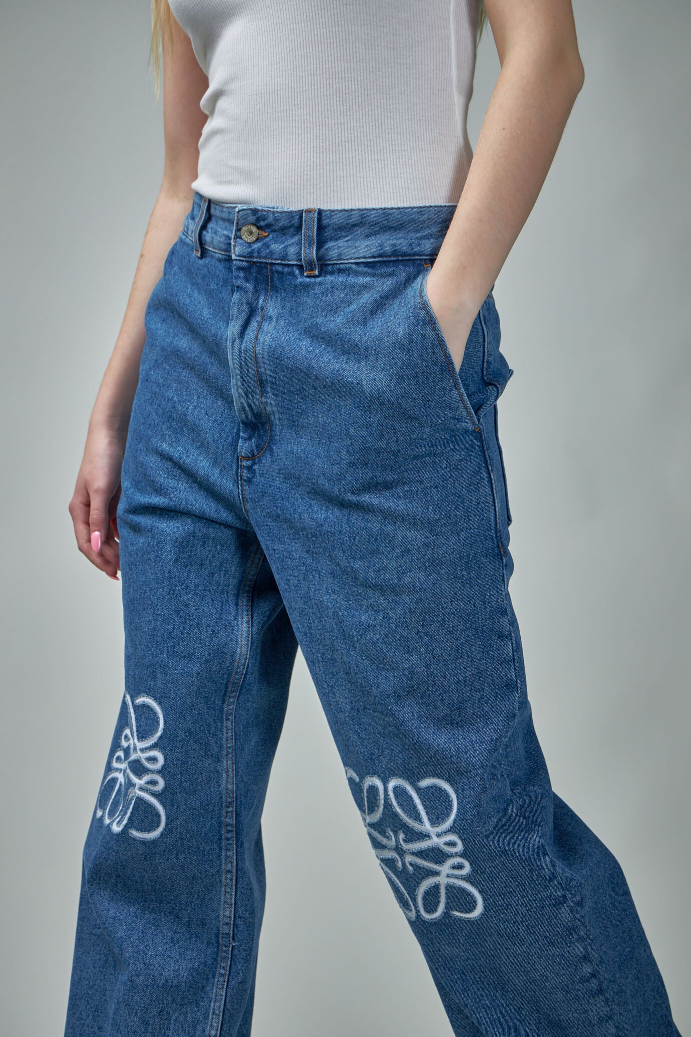 Loewe Anagram Baggy Jeans – LABELS