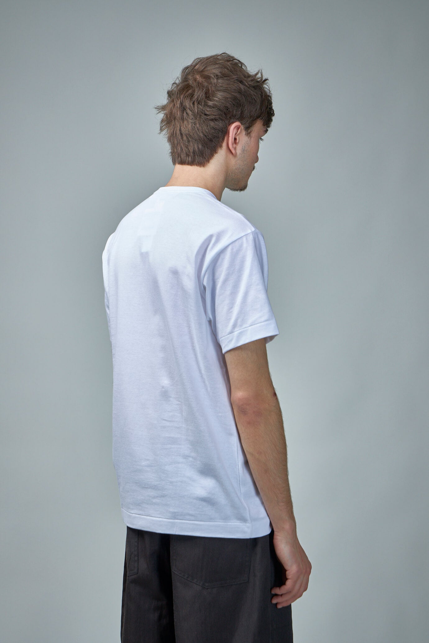 T-Shirt Short Sleeve Knit white