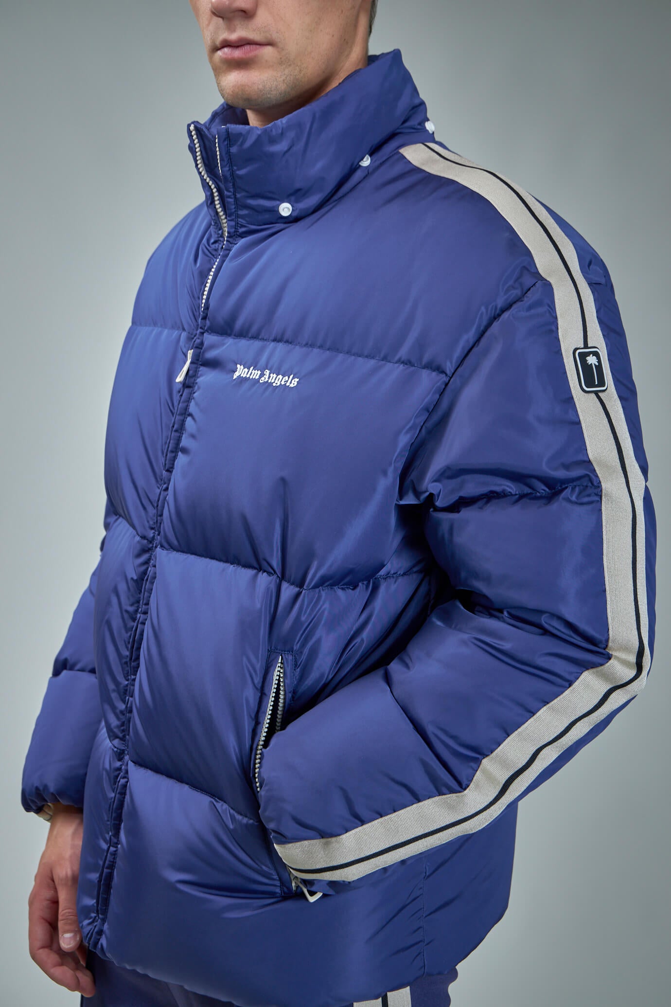 Hooded Track Down Jacket
