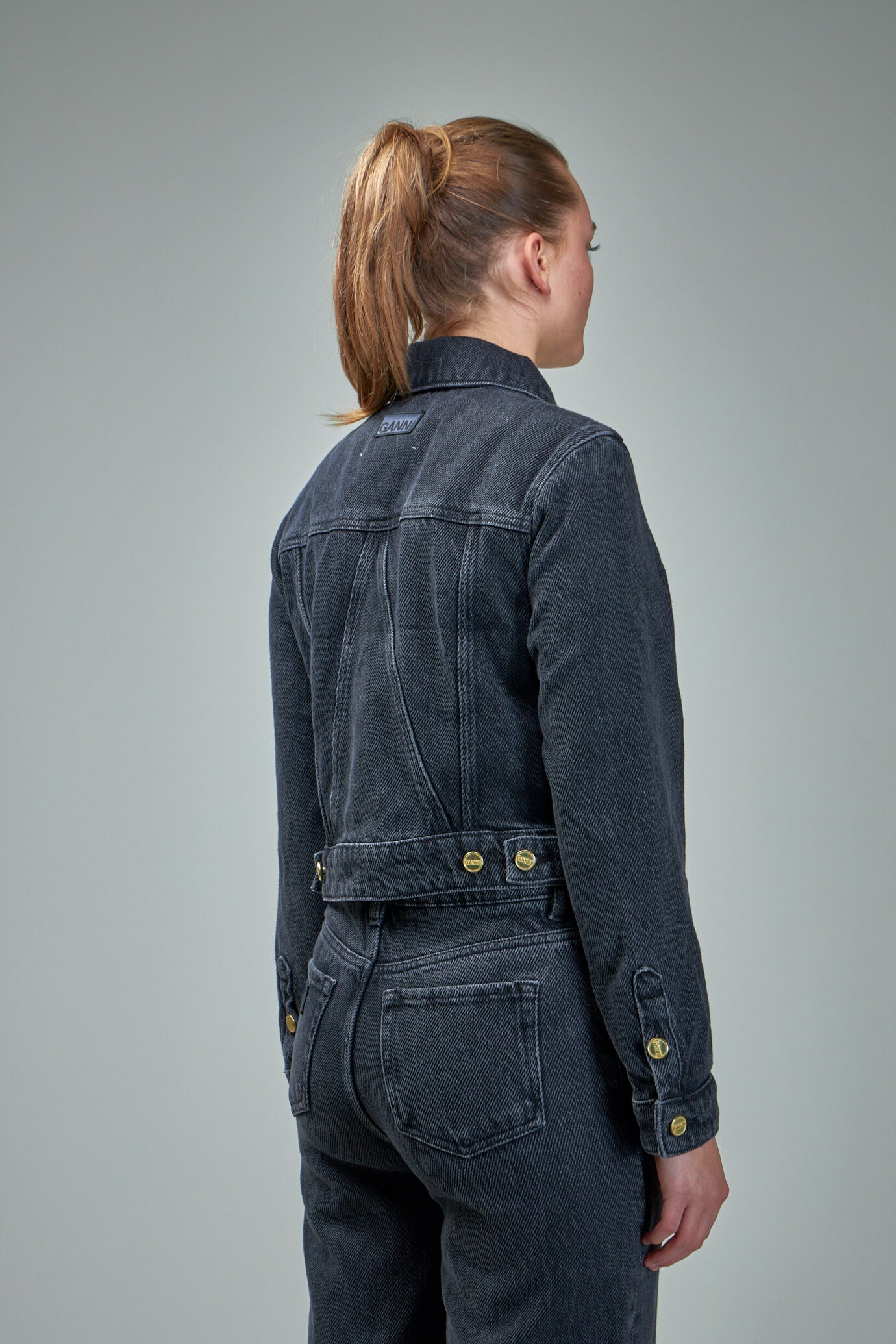 Heavy denim outlet jacket