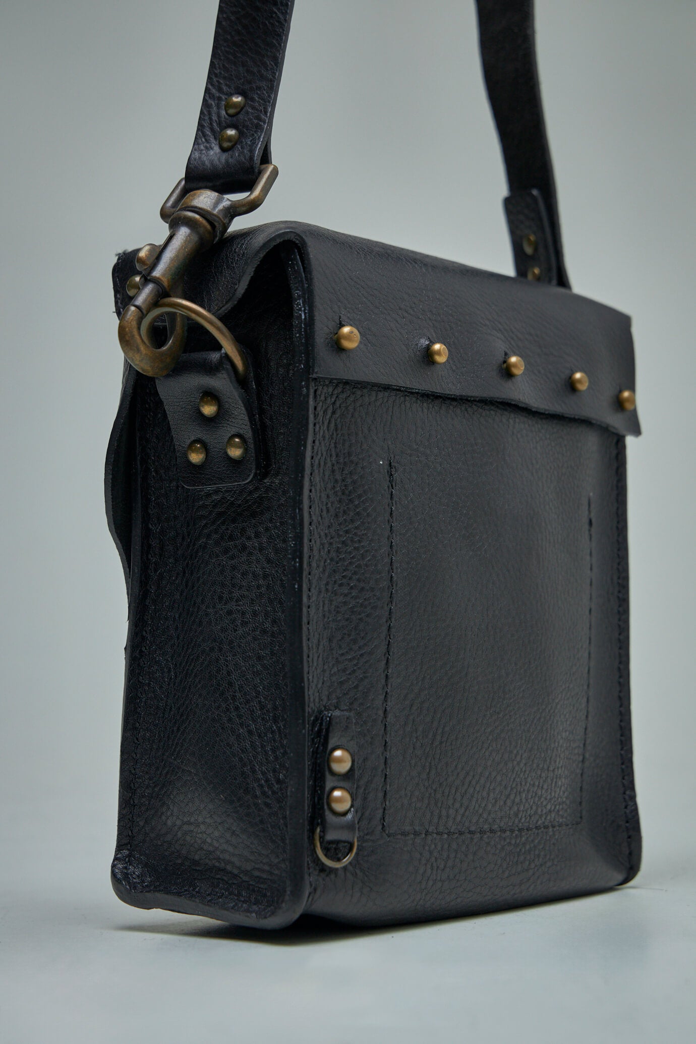 Straped Leather Camera Bag