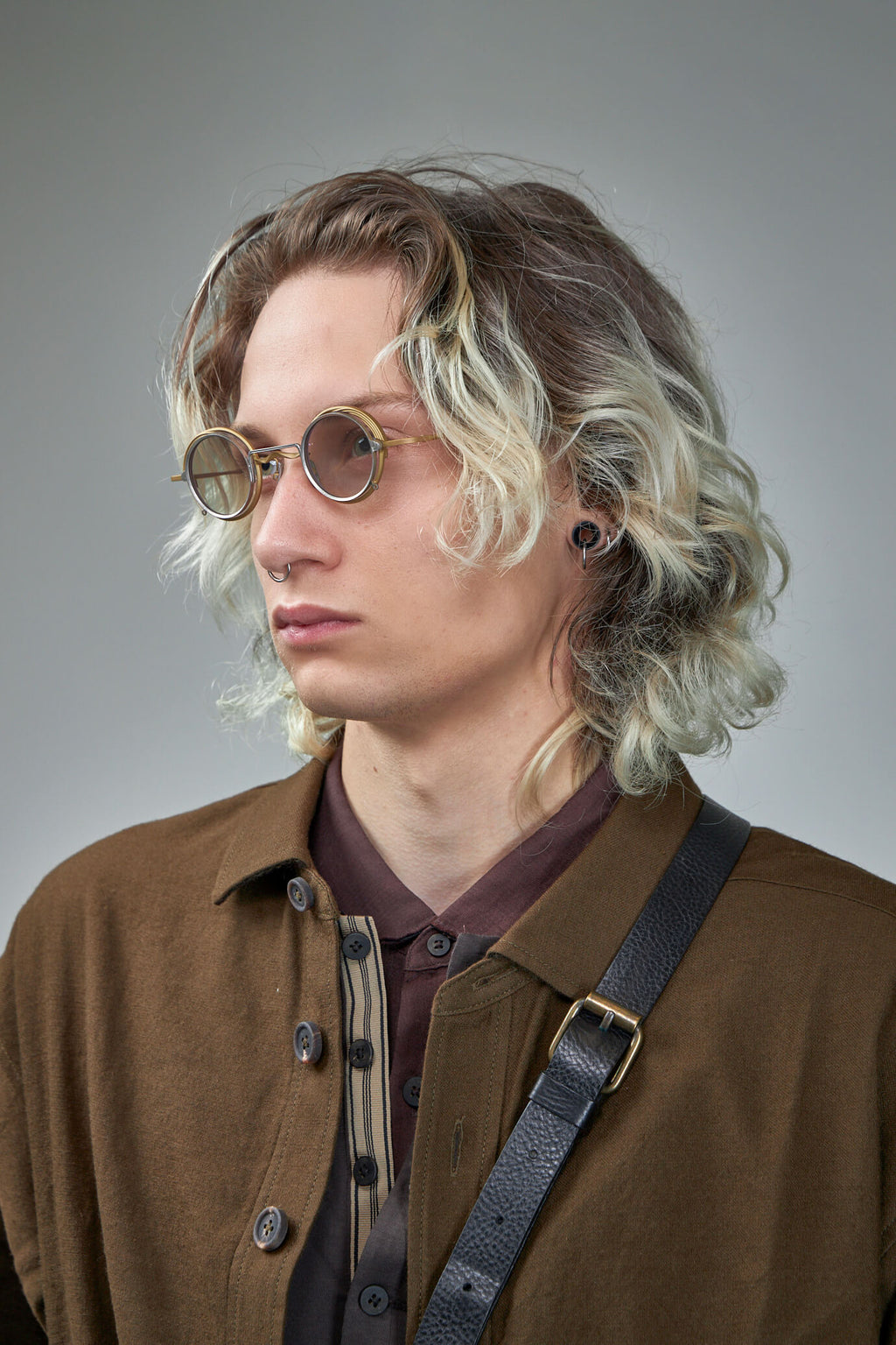 Clip-On-Sonnenbrille aus Titan