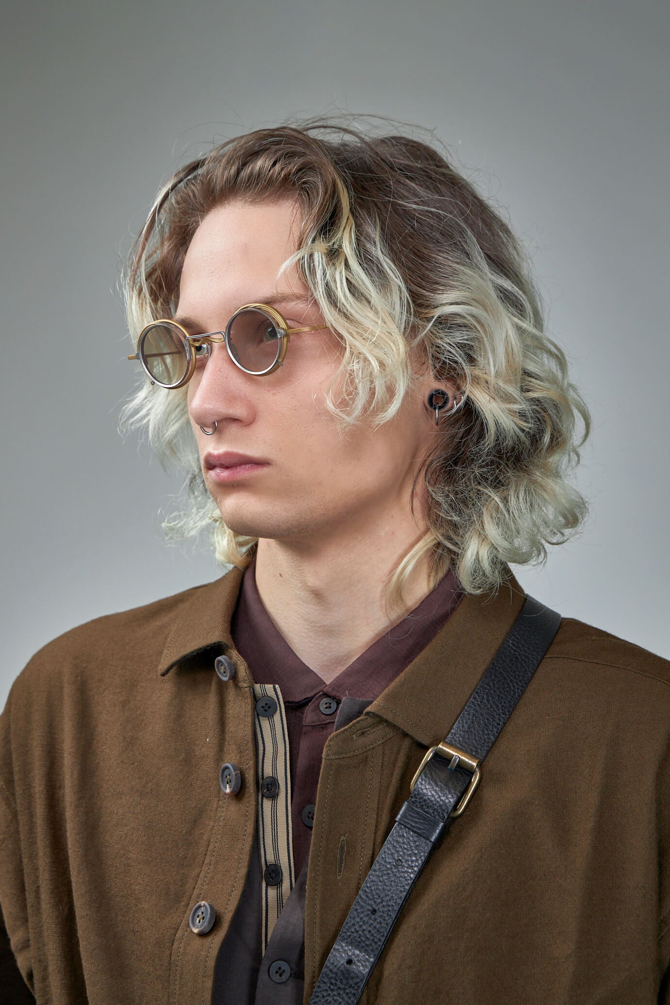 Clip-On-Sonnenbrille aus Titan