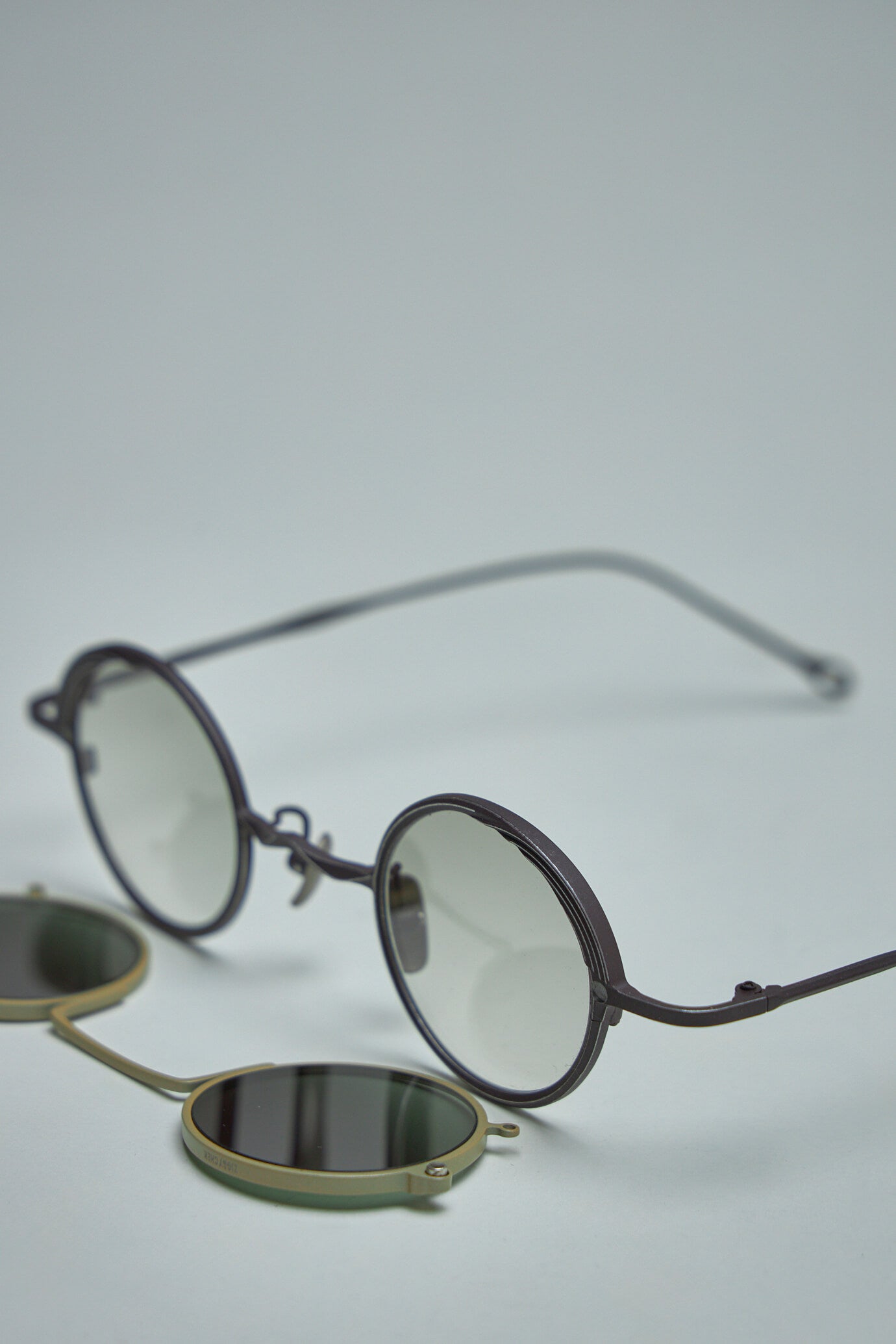 Titanium Clip-On Sunglasses