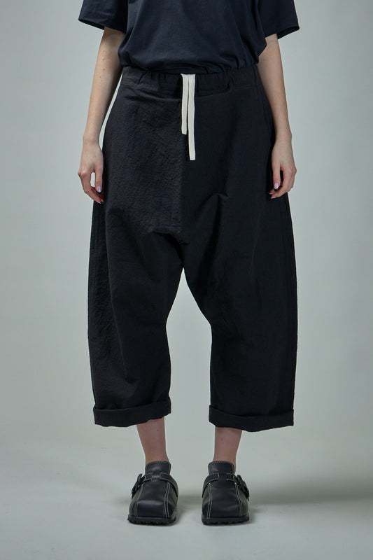 Relaxed Extra Low Crotch Pants Woven