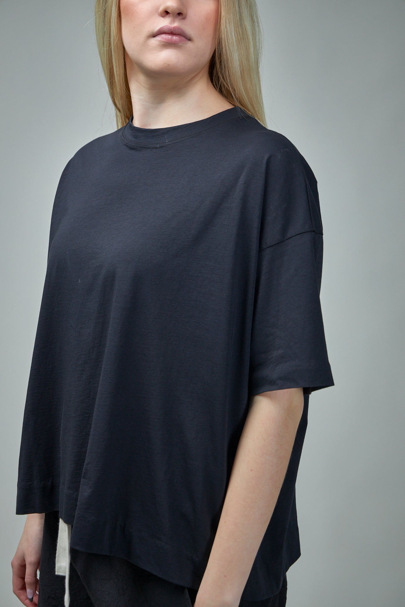 C-Neck Short Seleeve Oversize T-shirt Knit