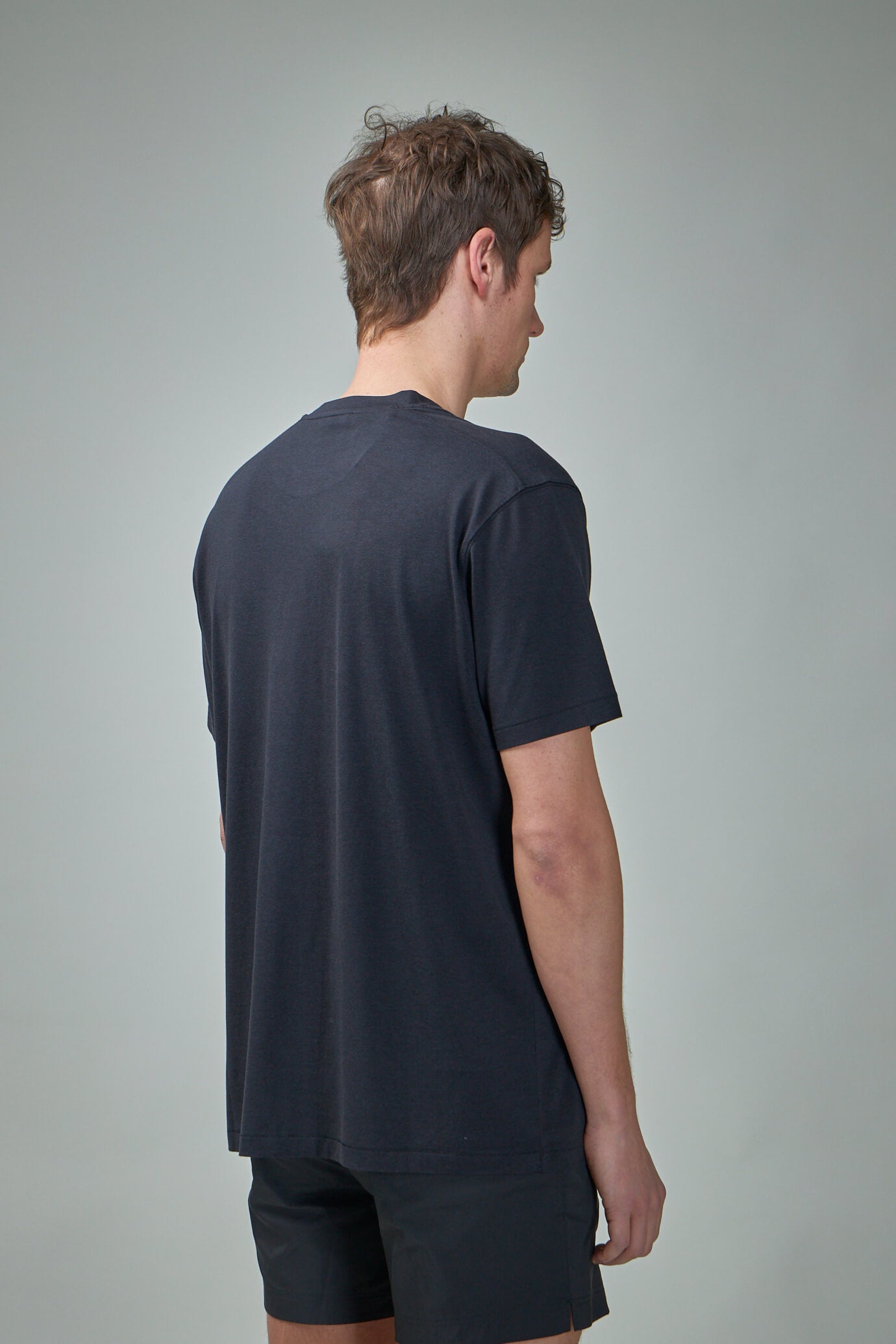 Lyocell Cotton Crew T-shirt